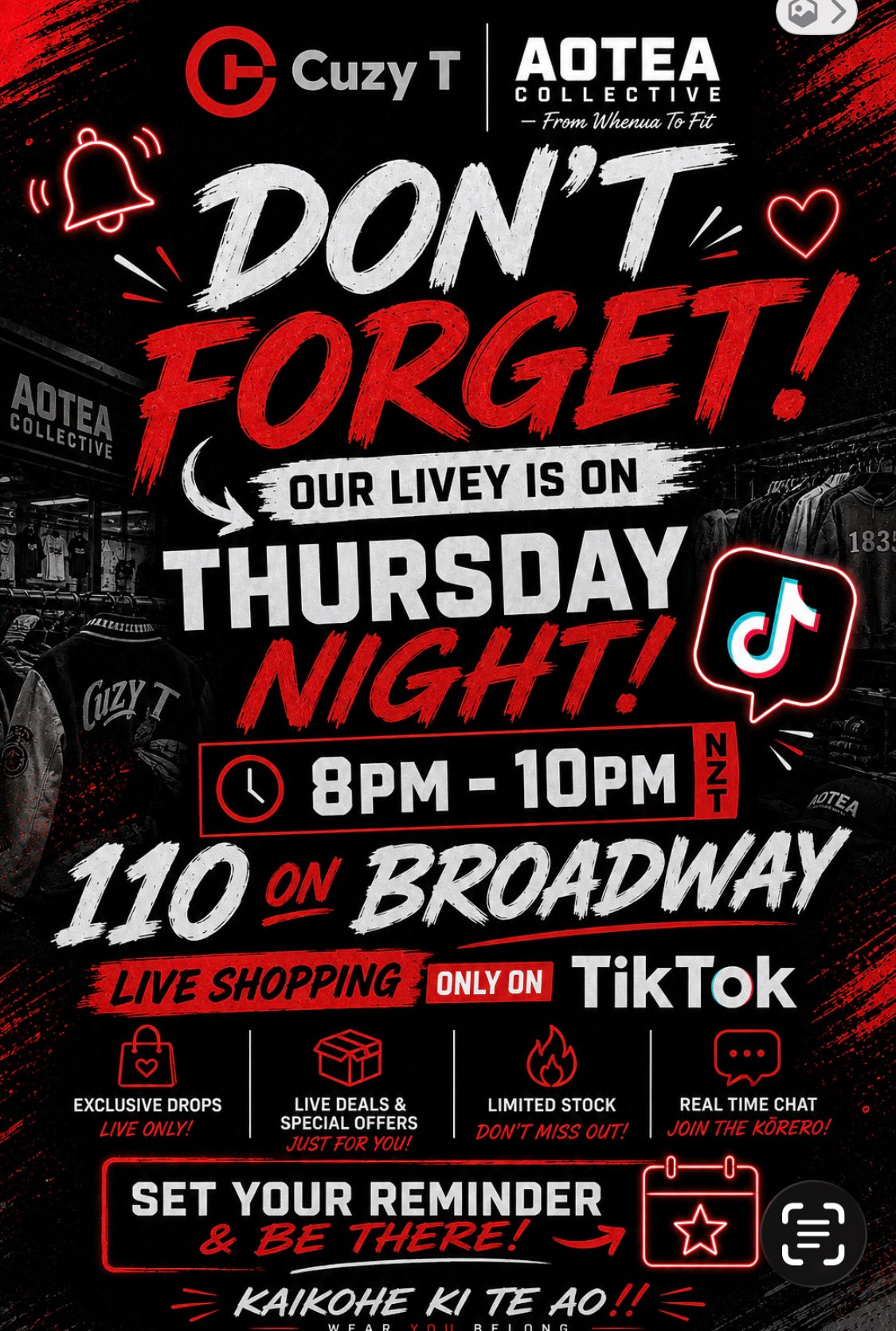 110 ON BROADWAY THURSDAY LIVEY
