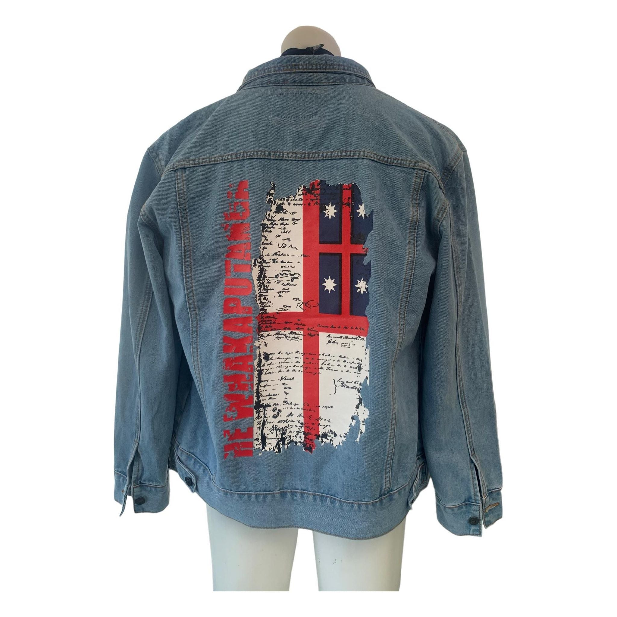 1835 He Whakaputanga Trucker Denim Unisex  Jacket