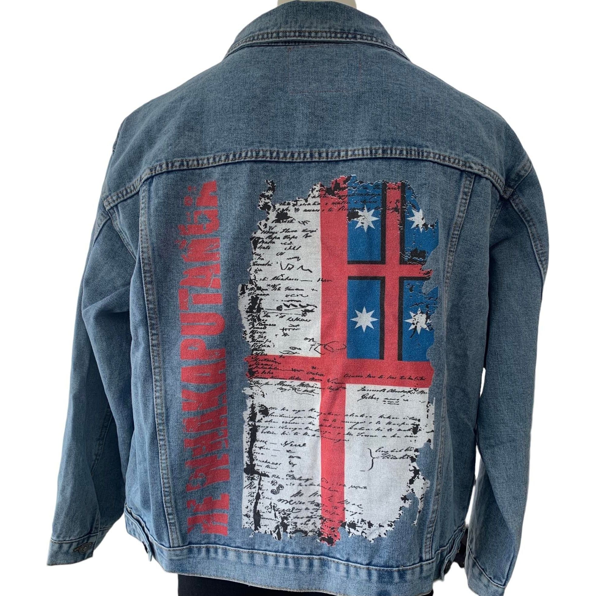 1835 He Whakaputanga Trucker Denim Female Jacket