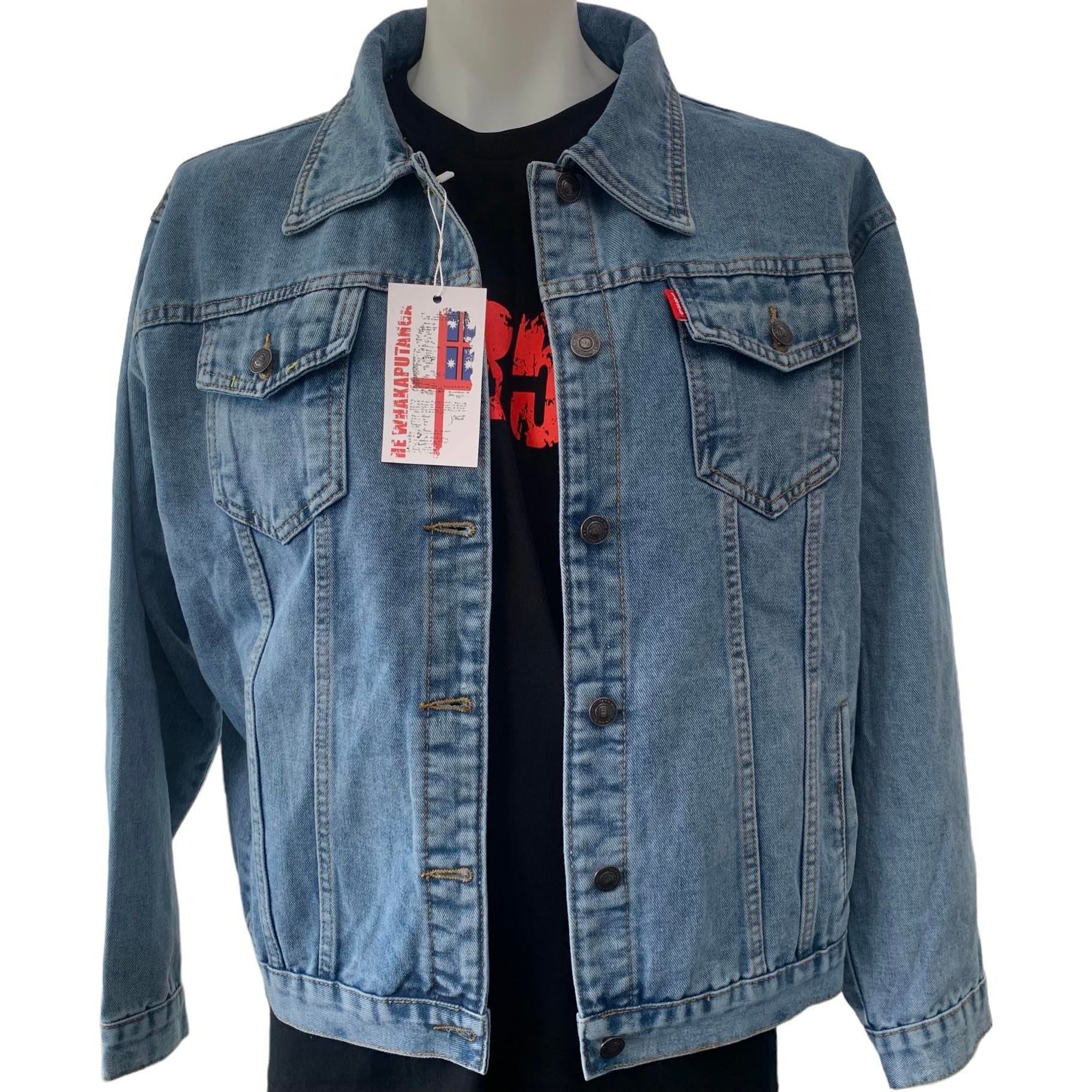 1835 He Whakaputanga Trucker Denim Female Jacket