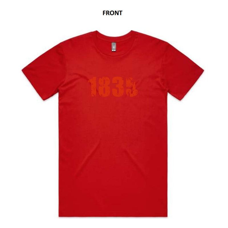 1835 Mens Red Tee