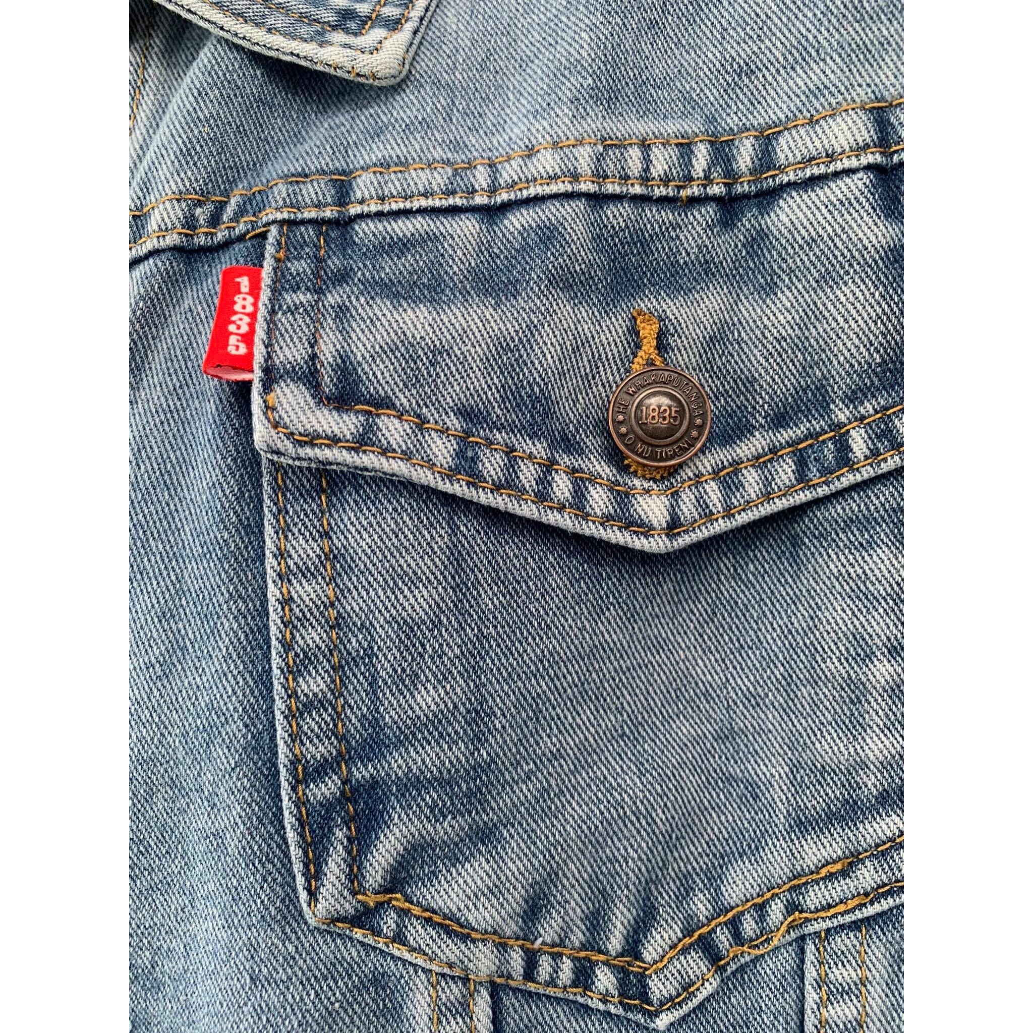 1835 He Whakaputanga Trucker Denim Female Jacket