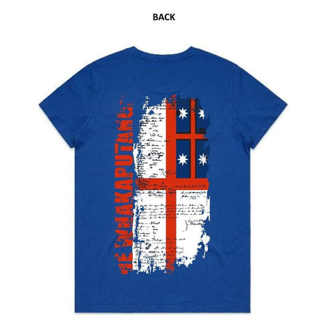 1835 Womans Scoop neck -Blue