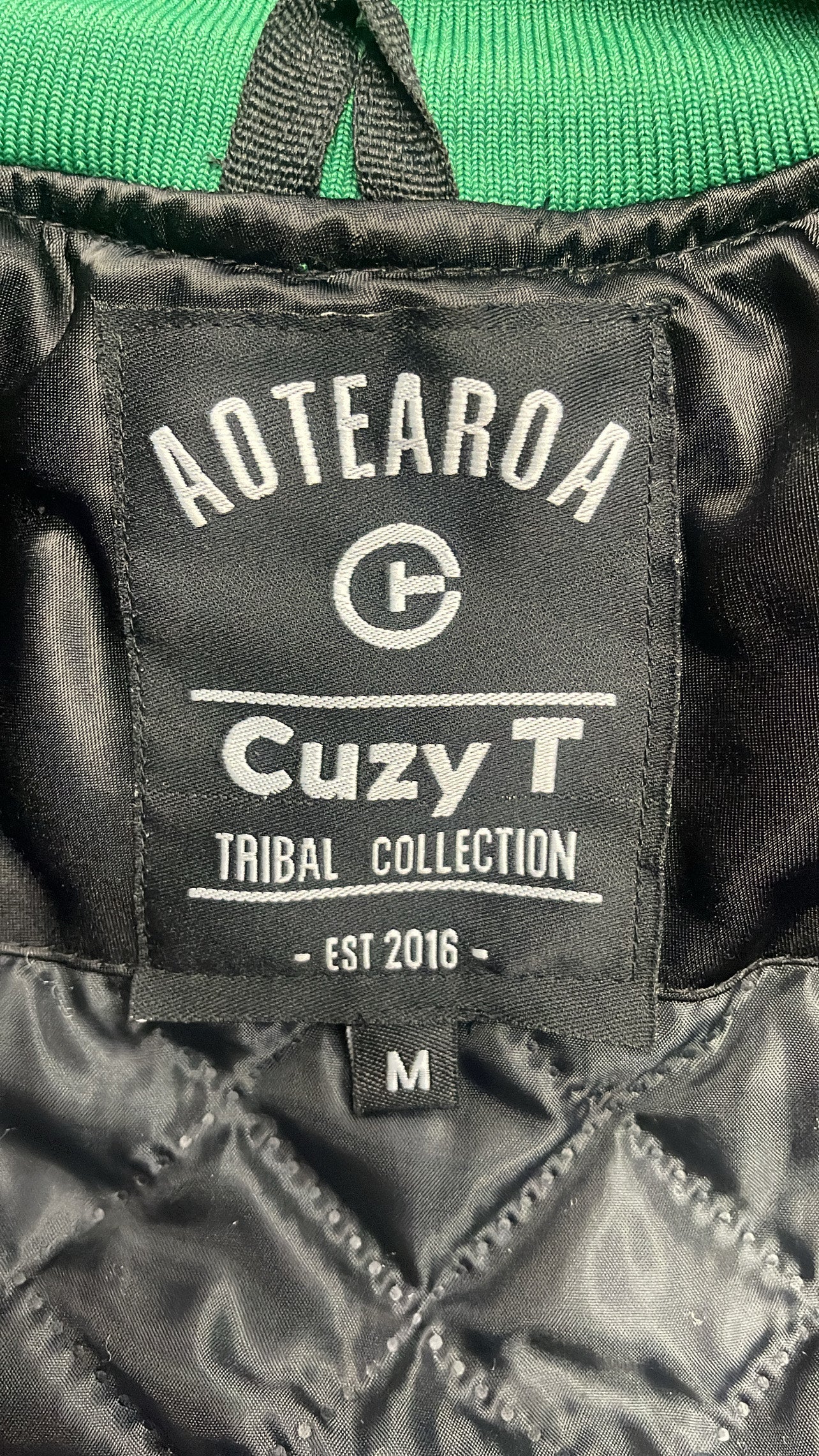 Split Satin Hokianga Bomber