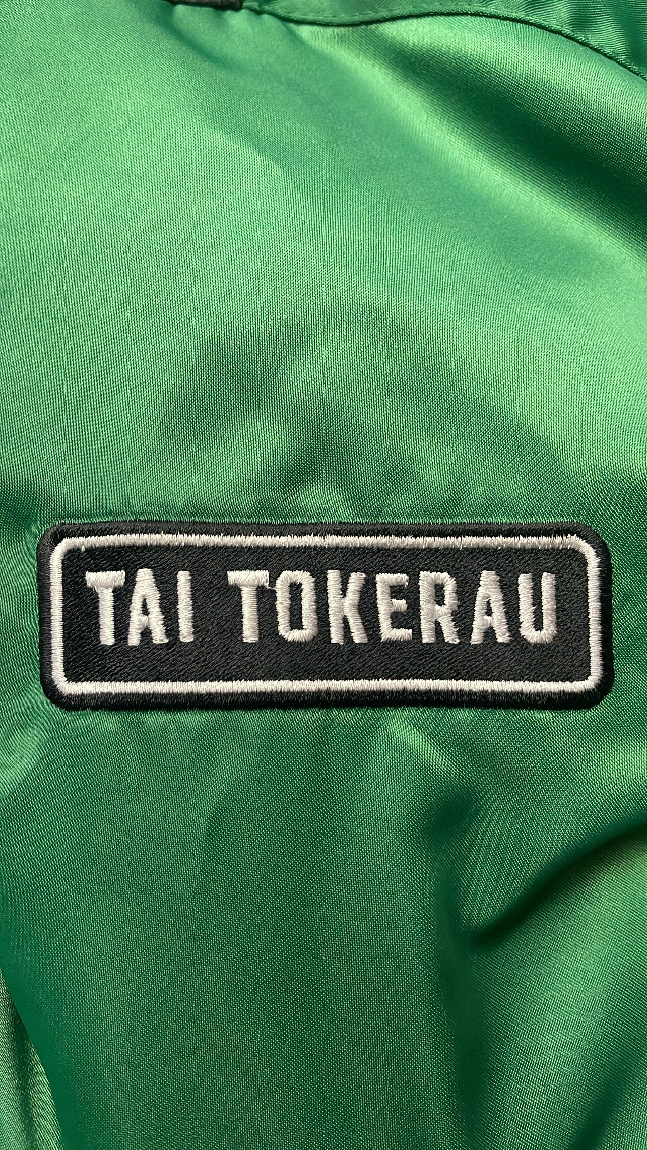 Split Satin Hokianga Bomber