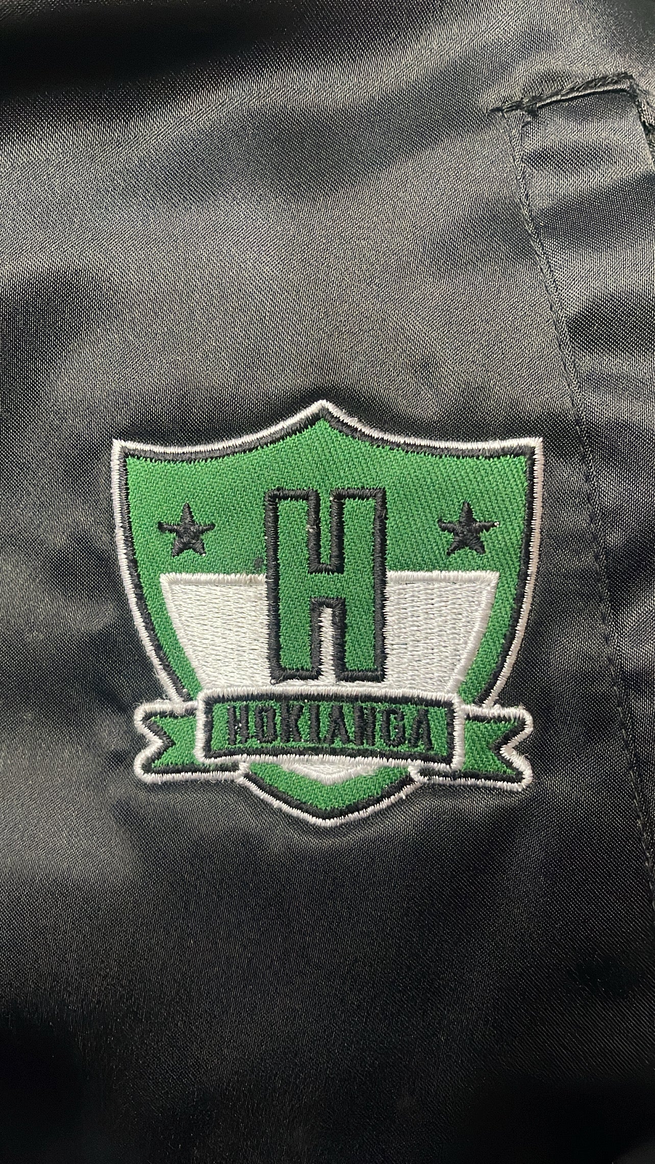 Split Satin Hokianga Bomber