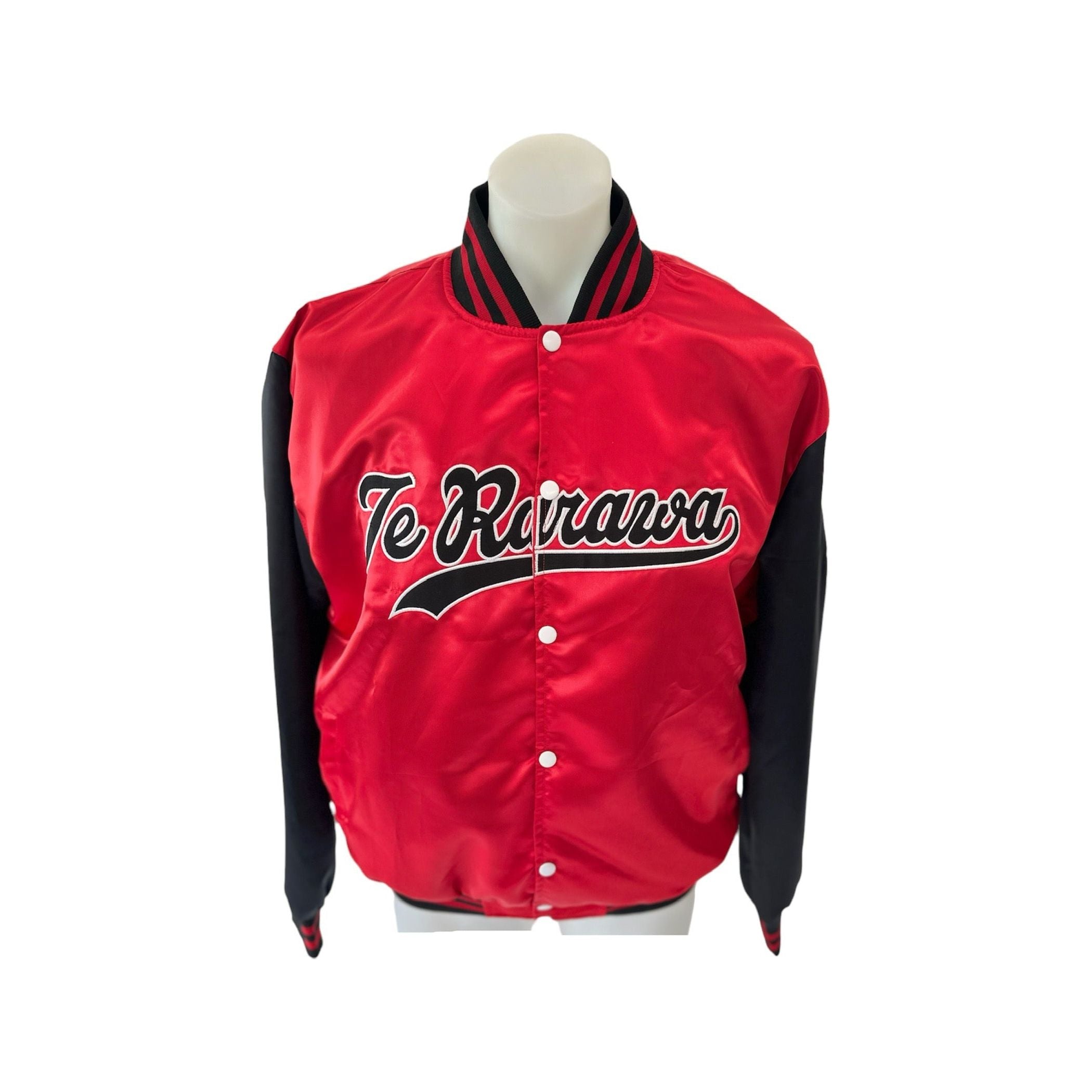 Te Rarawa Satin Bomber Jacket