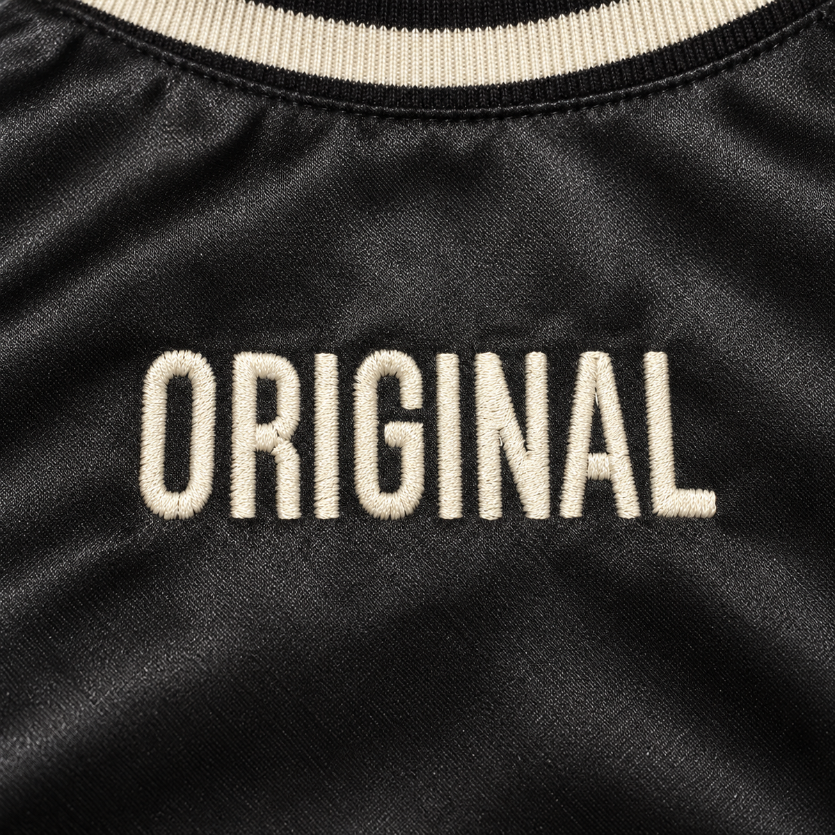 1835 Velveteen crew neck - Black
