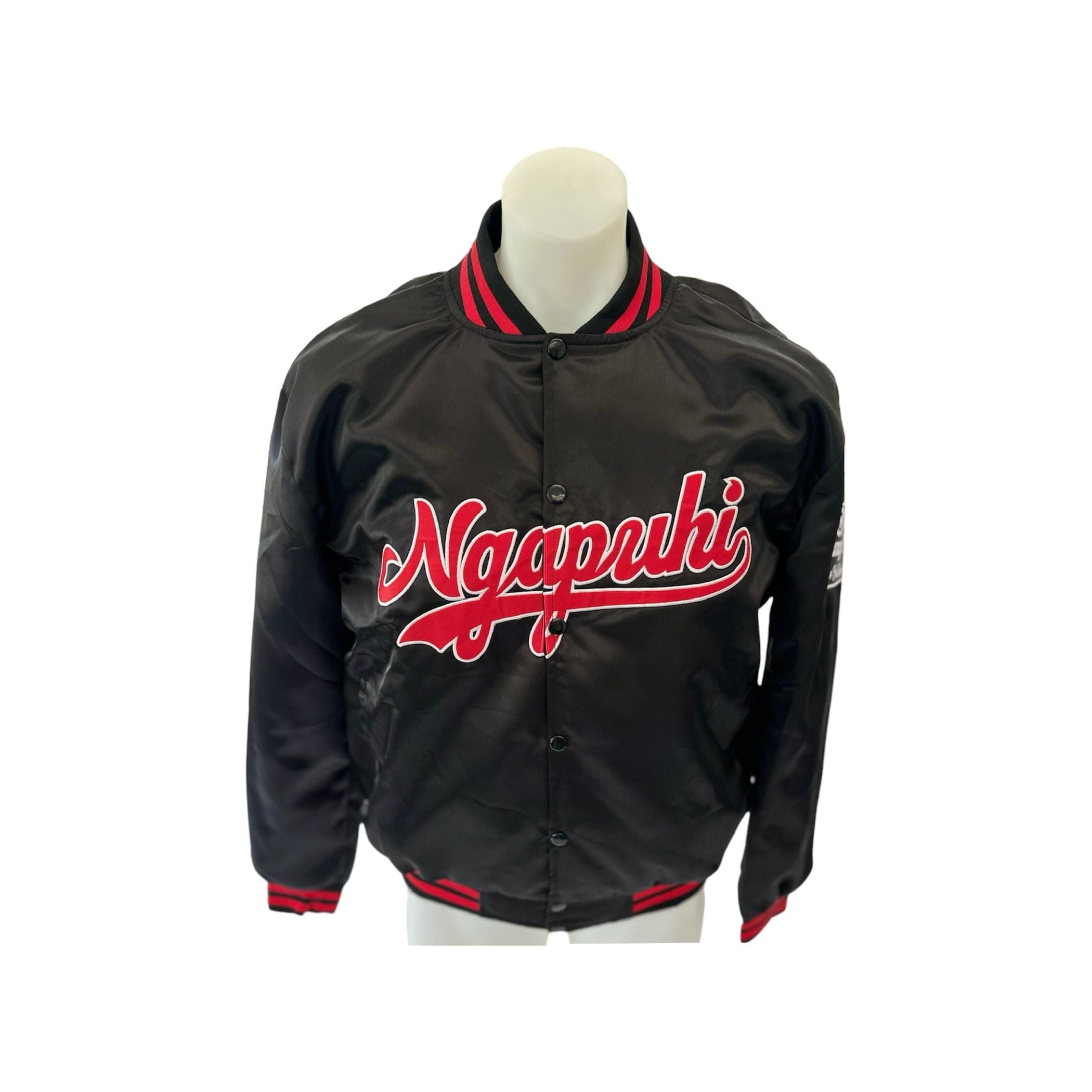 Ngapuhi Satin Bomber  jacket