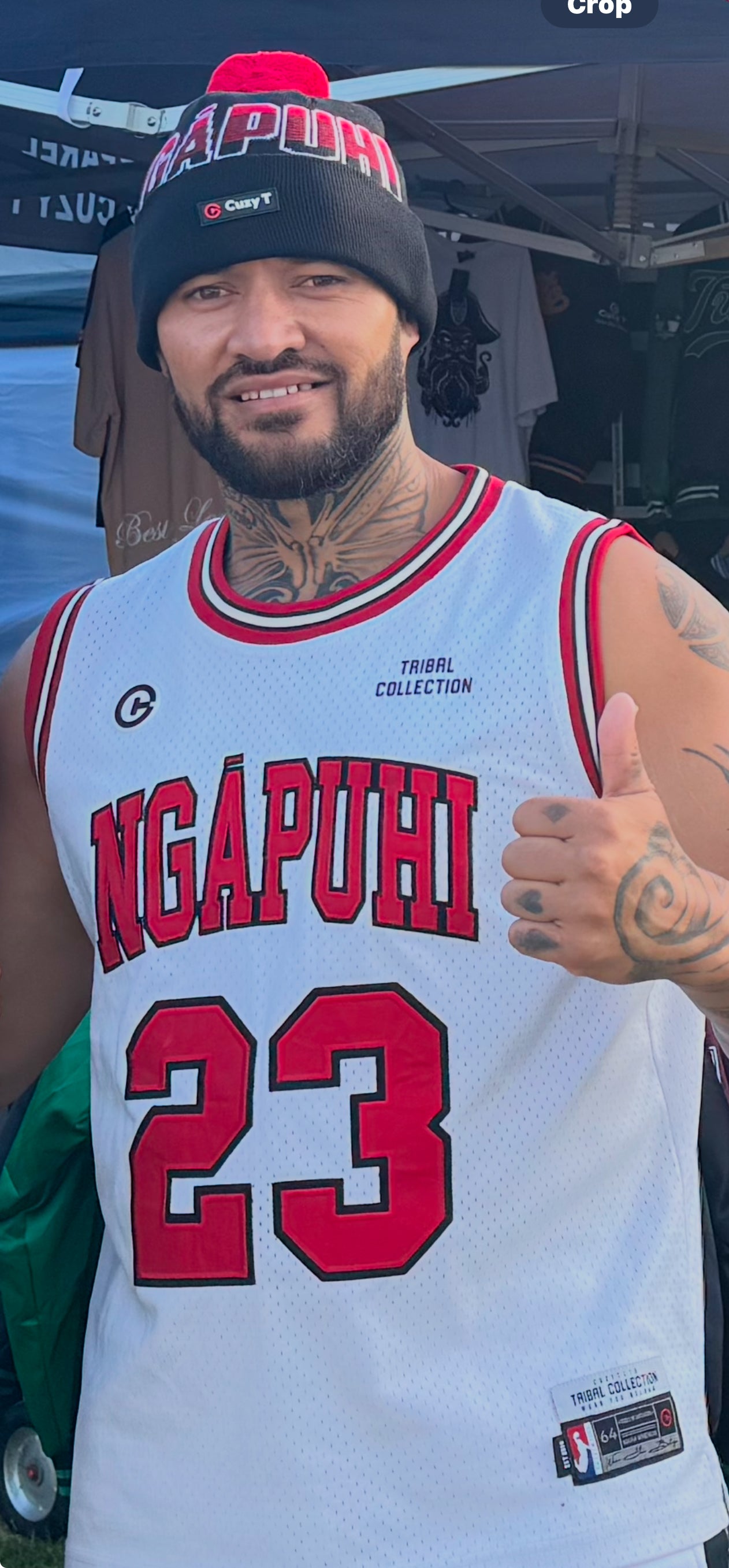 Ngapuhi NBA Mesh Tank Top