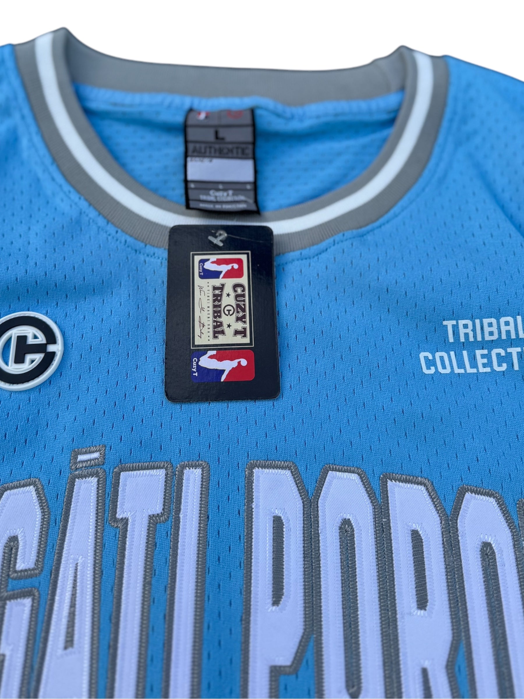 Ngati Porou NBA Mesh Tank Top Blue