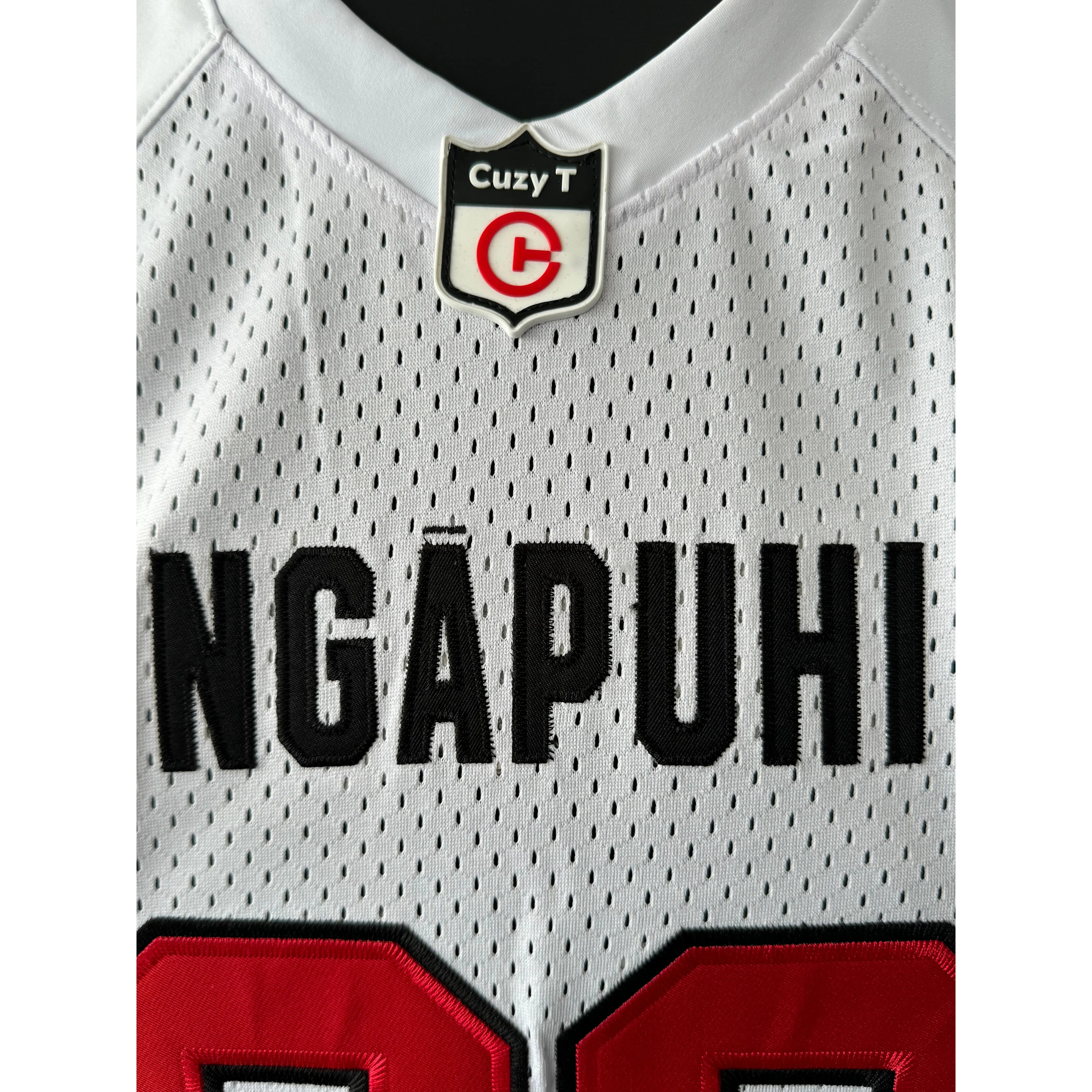 Ngapuhi NFL jersey on