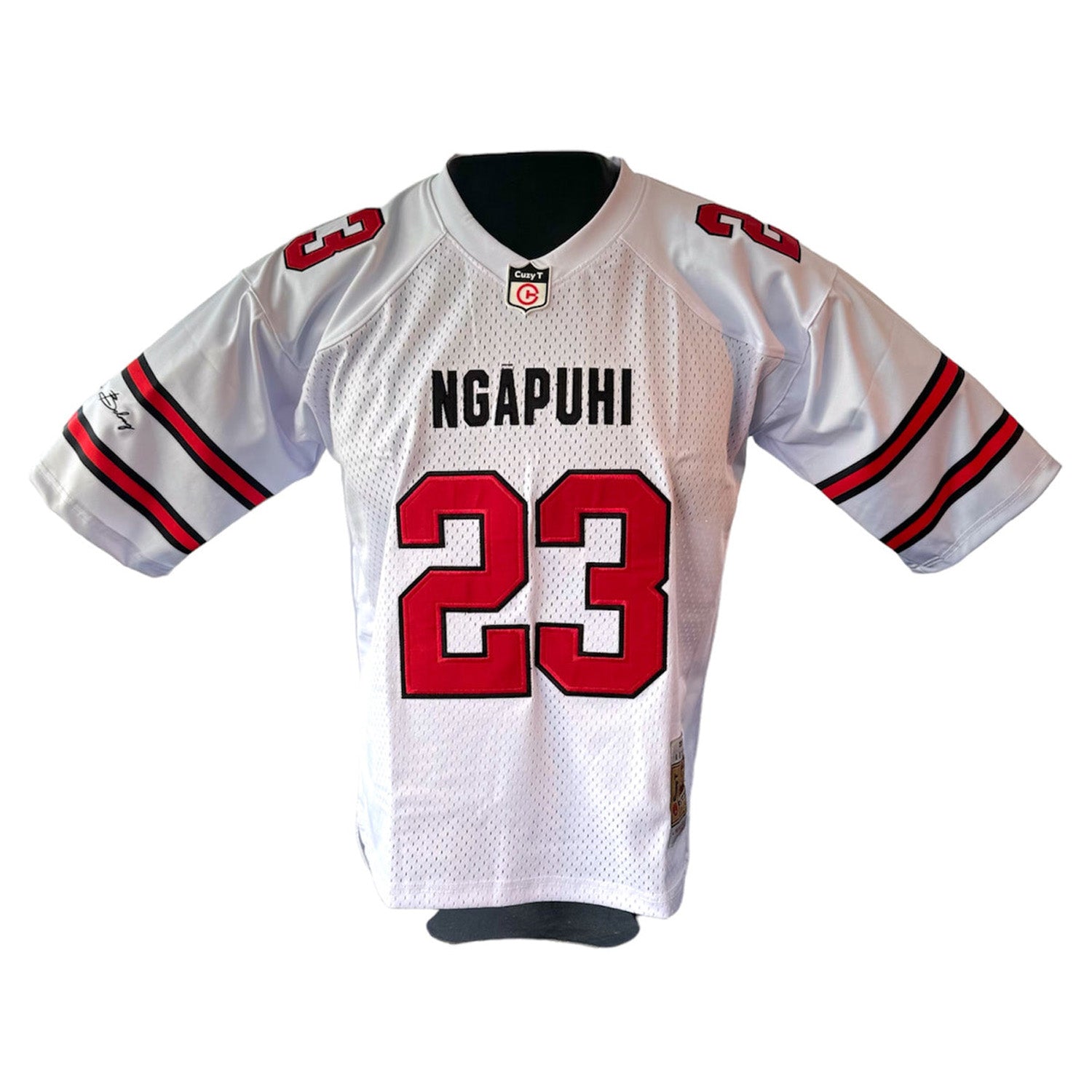 Ngapuhi NFL jersey on