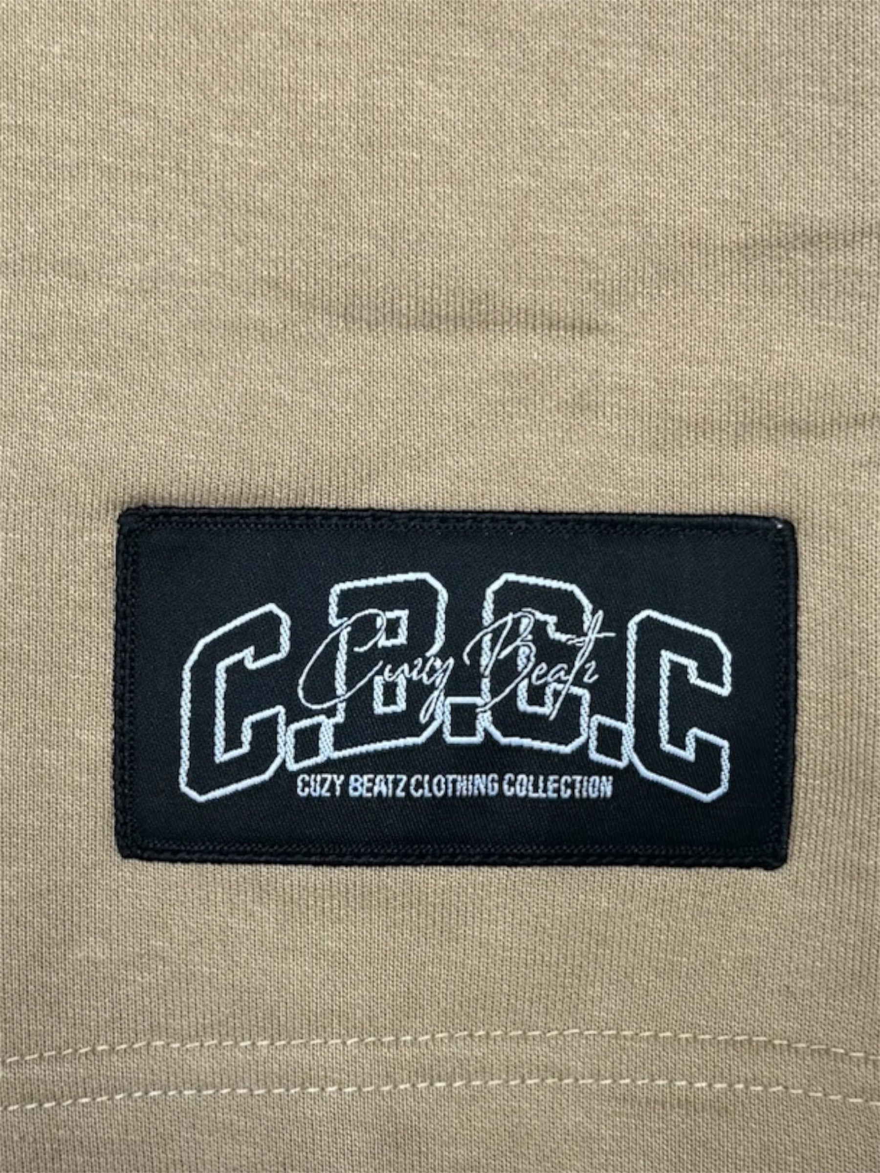 Cuzy Beatz Drop Shoulder Acid Beige