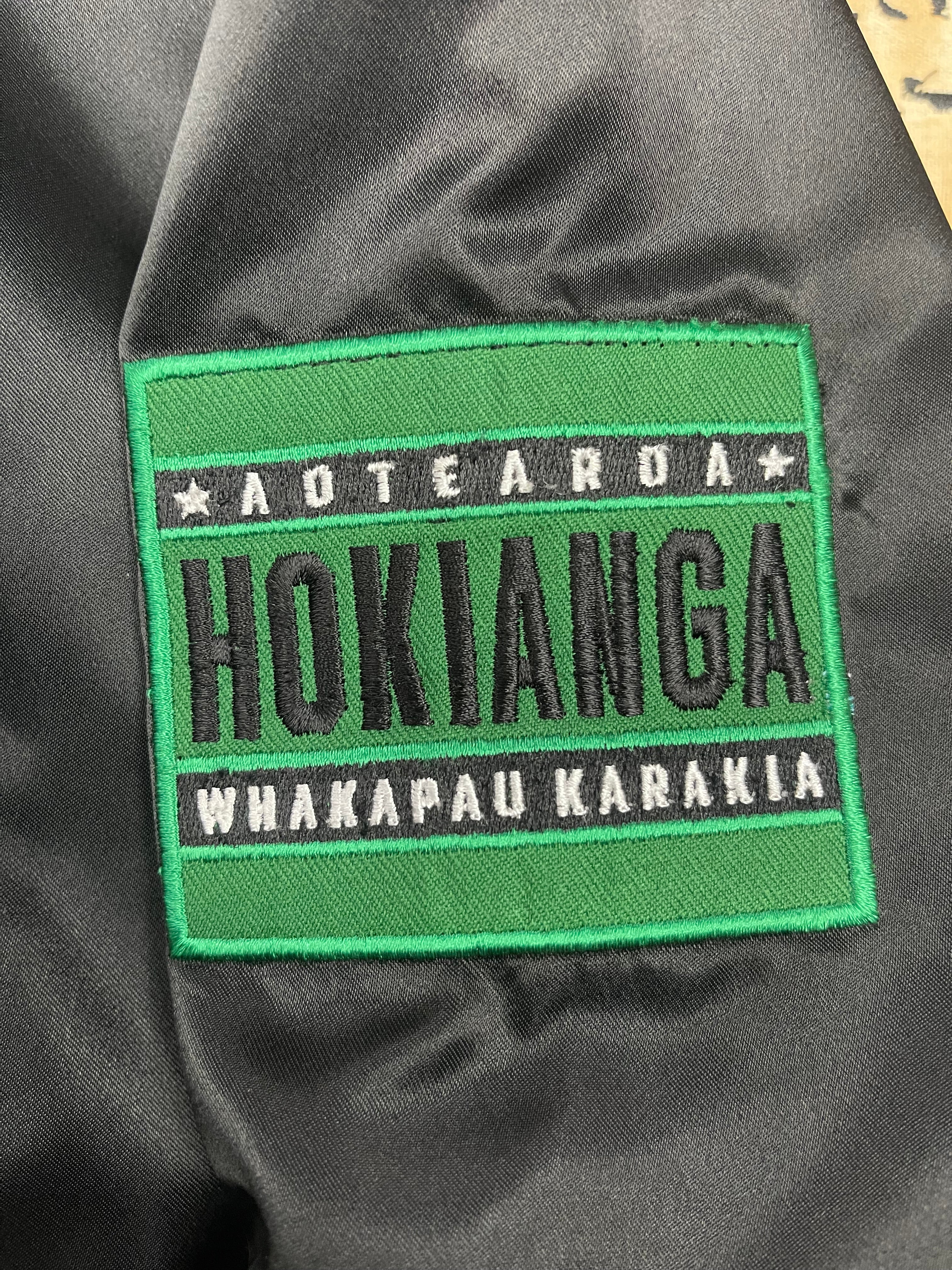 Split Satin Hokianga Bomber