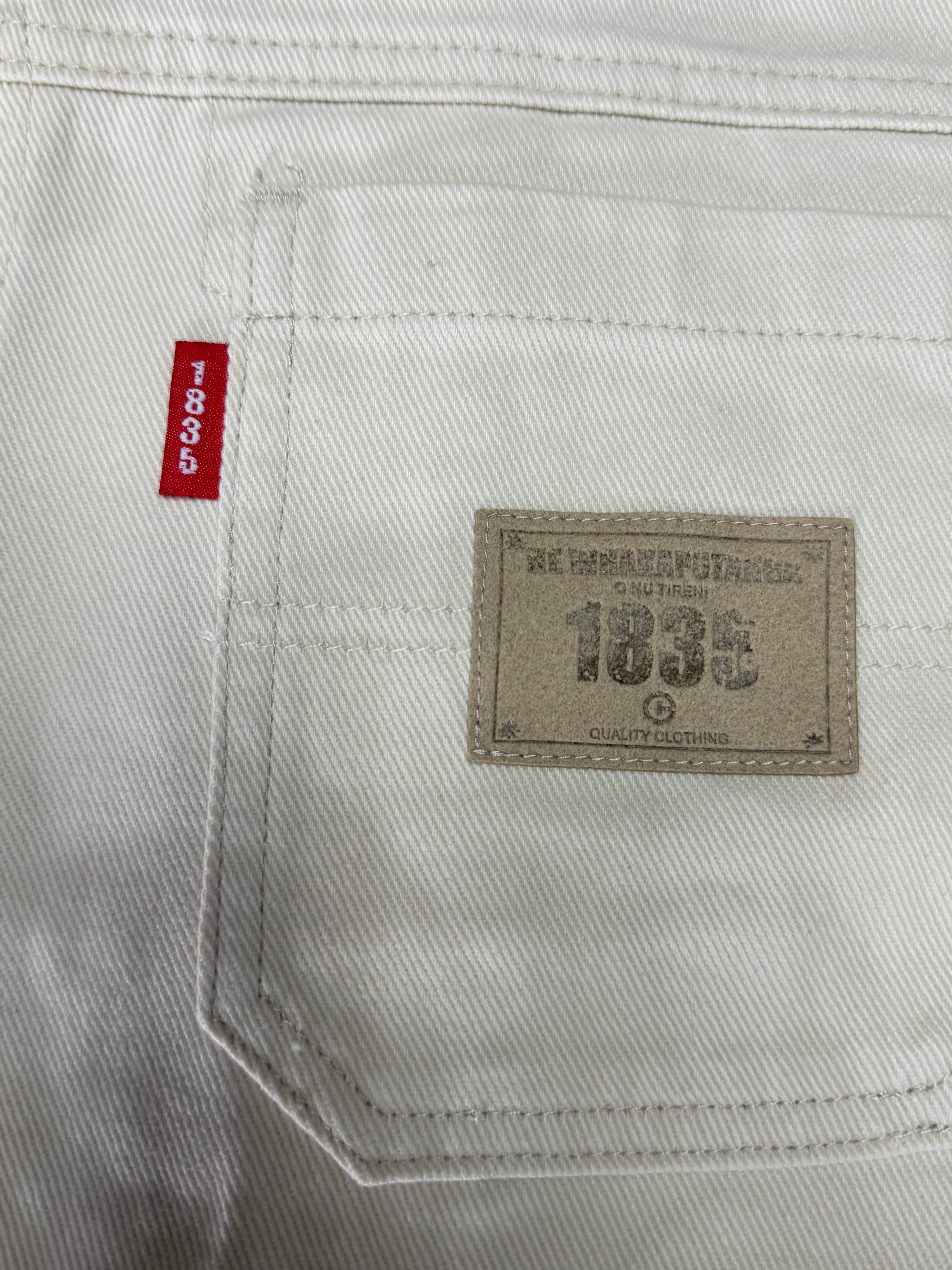 1835 Cotton Drill Creme Jacket