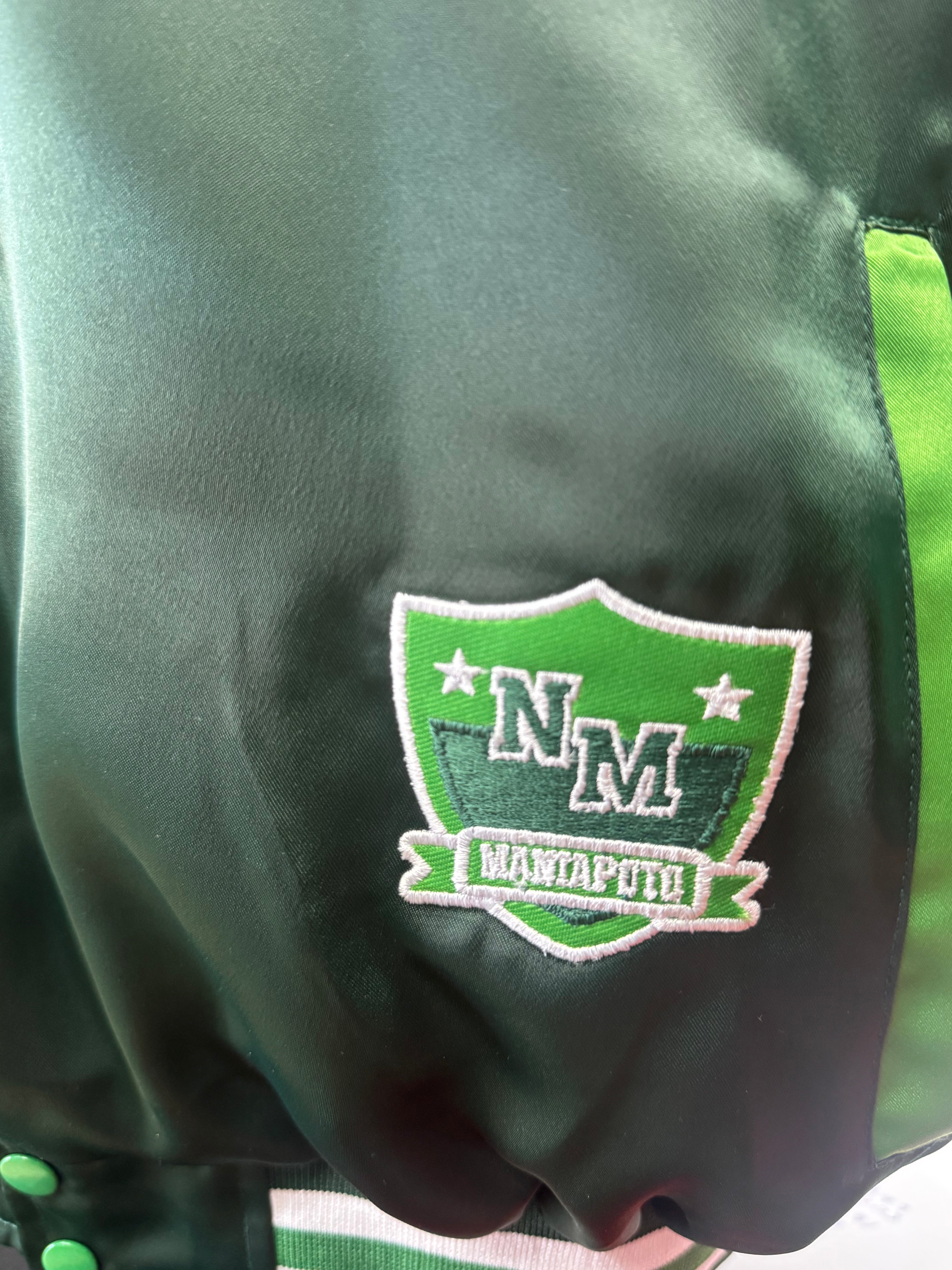 Maniapoto Satin Bomber Jacket