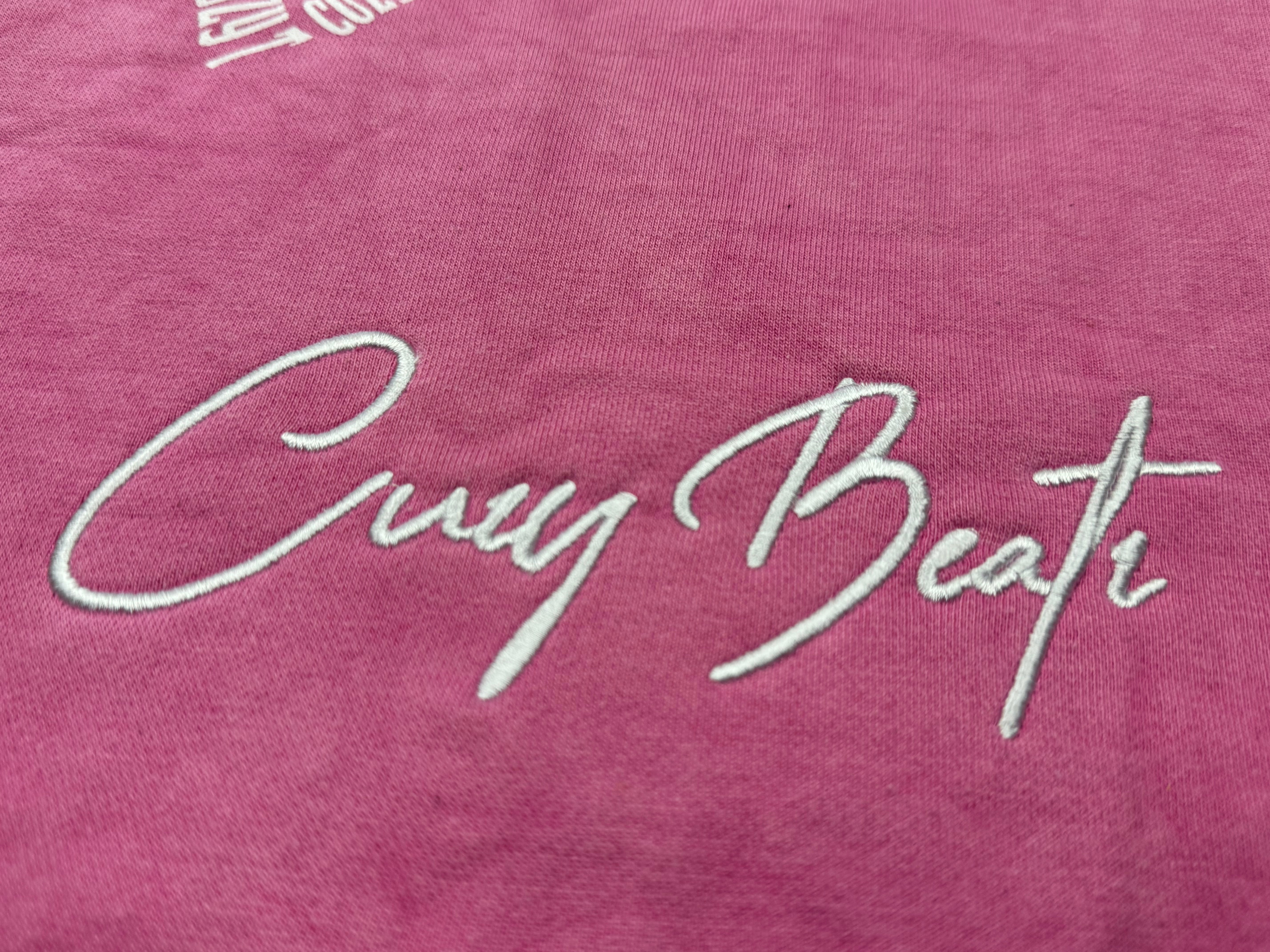 Cuzy Beatz Oversized Pink Crew neck jersey