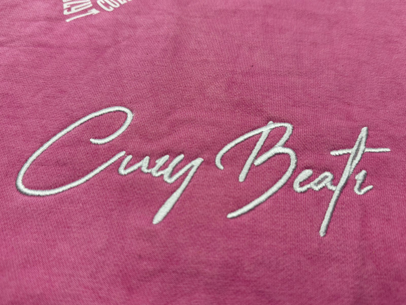 Cuzy Beatz Oversized Pink Crew Neck 1
