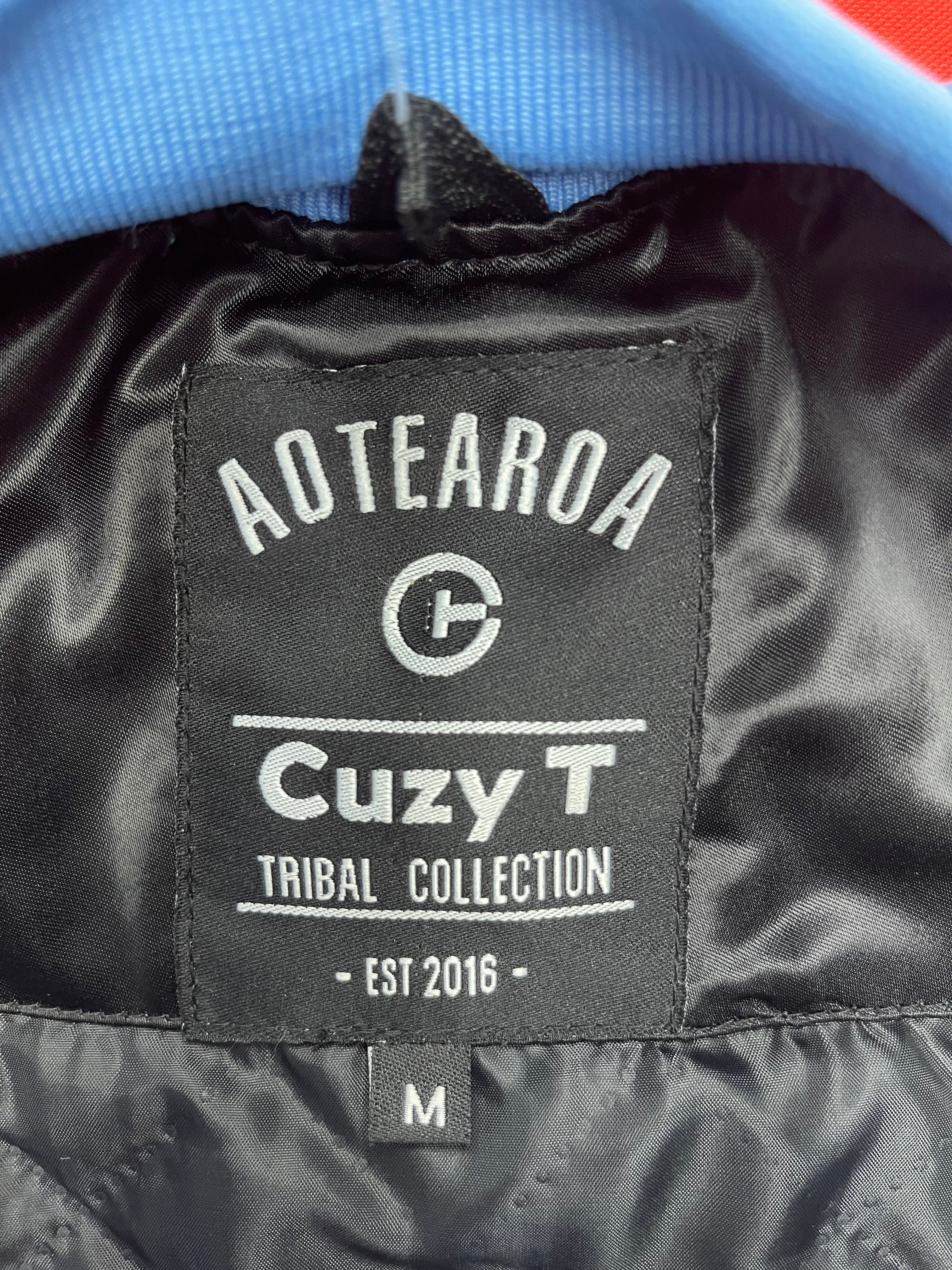 Split Satin Ngati Porou Bomber