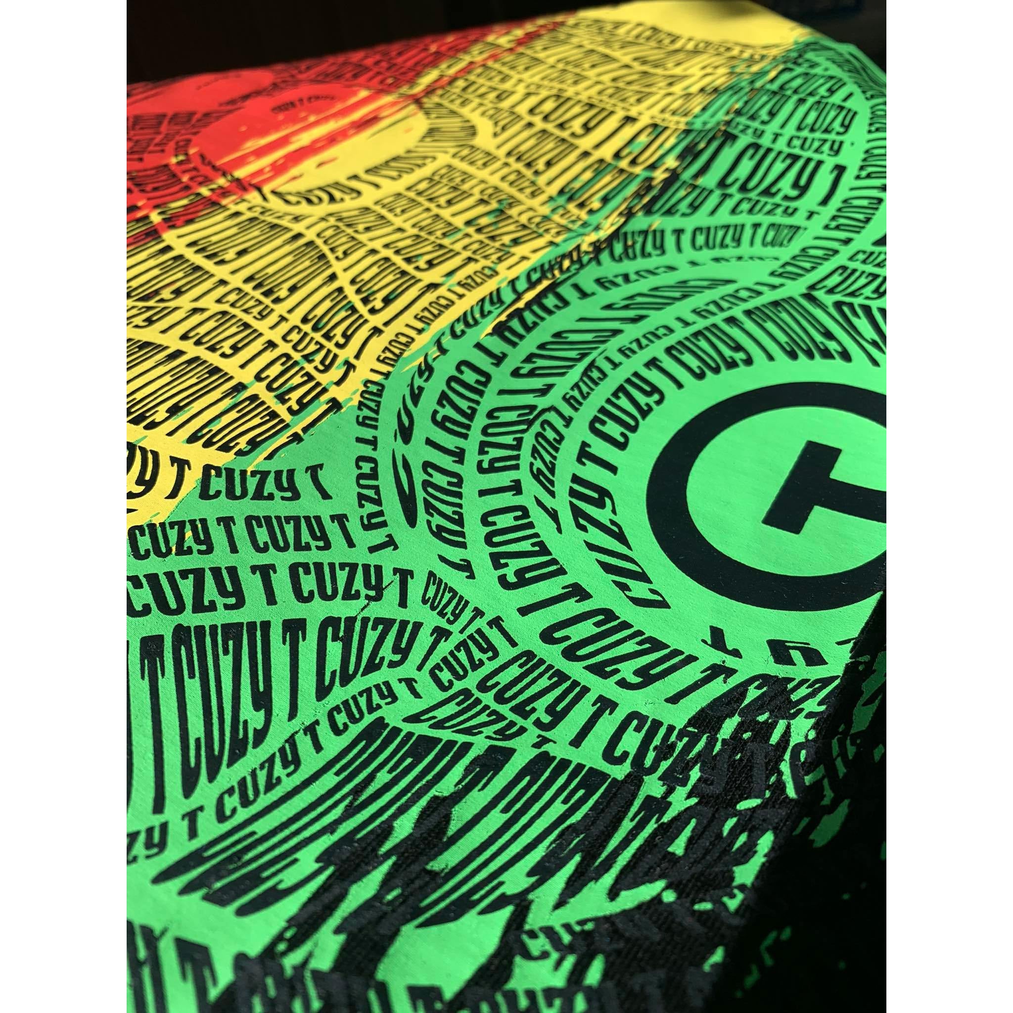 RASTA BEATS - BLACK - Cuzy T Apparel