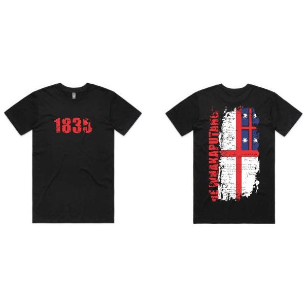 1835 Mens Tee- Black