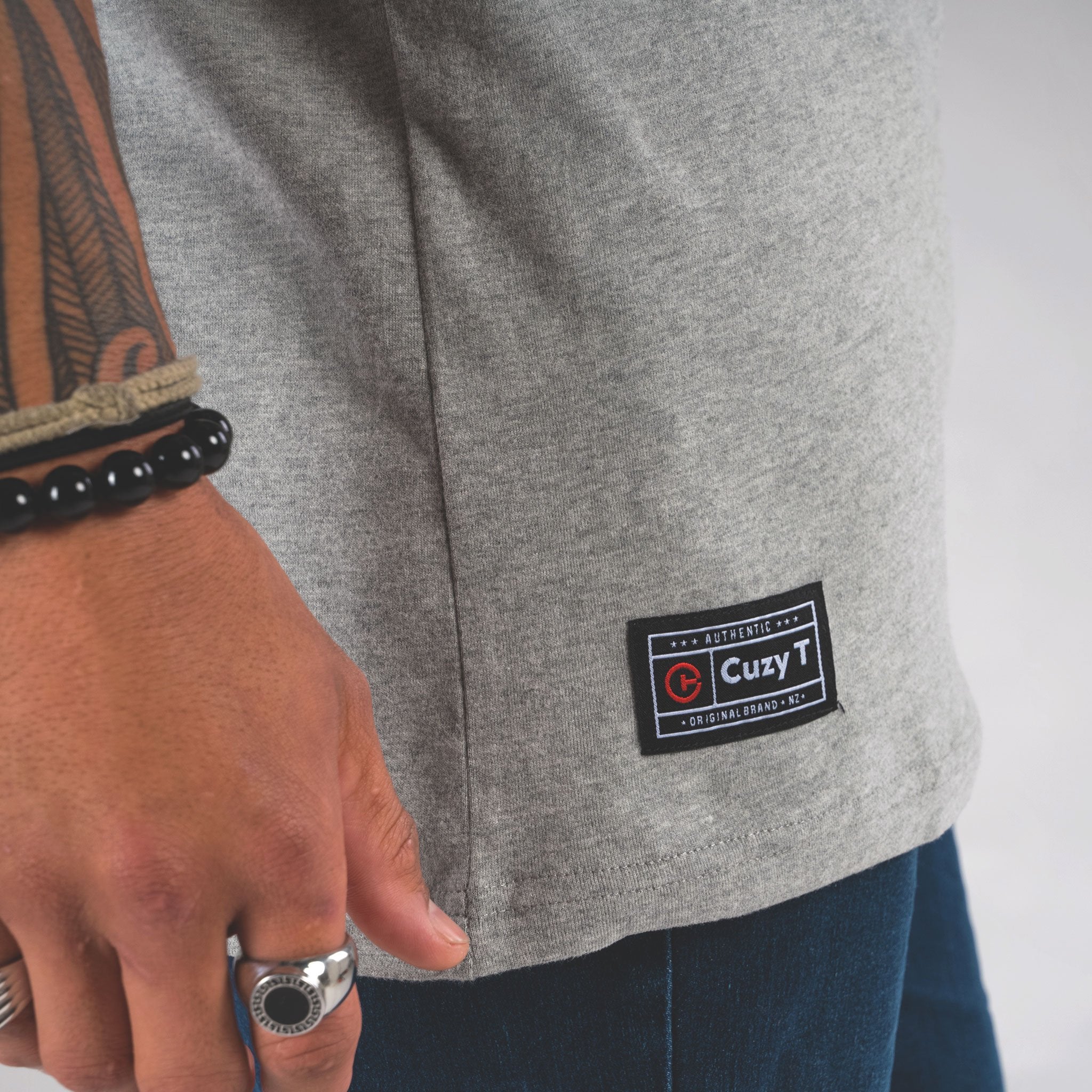 CLASSIC TALL TEE GREY