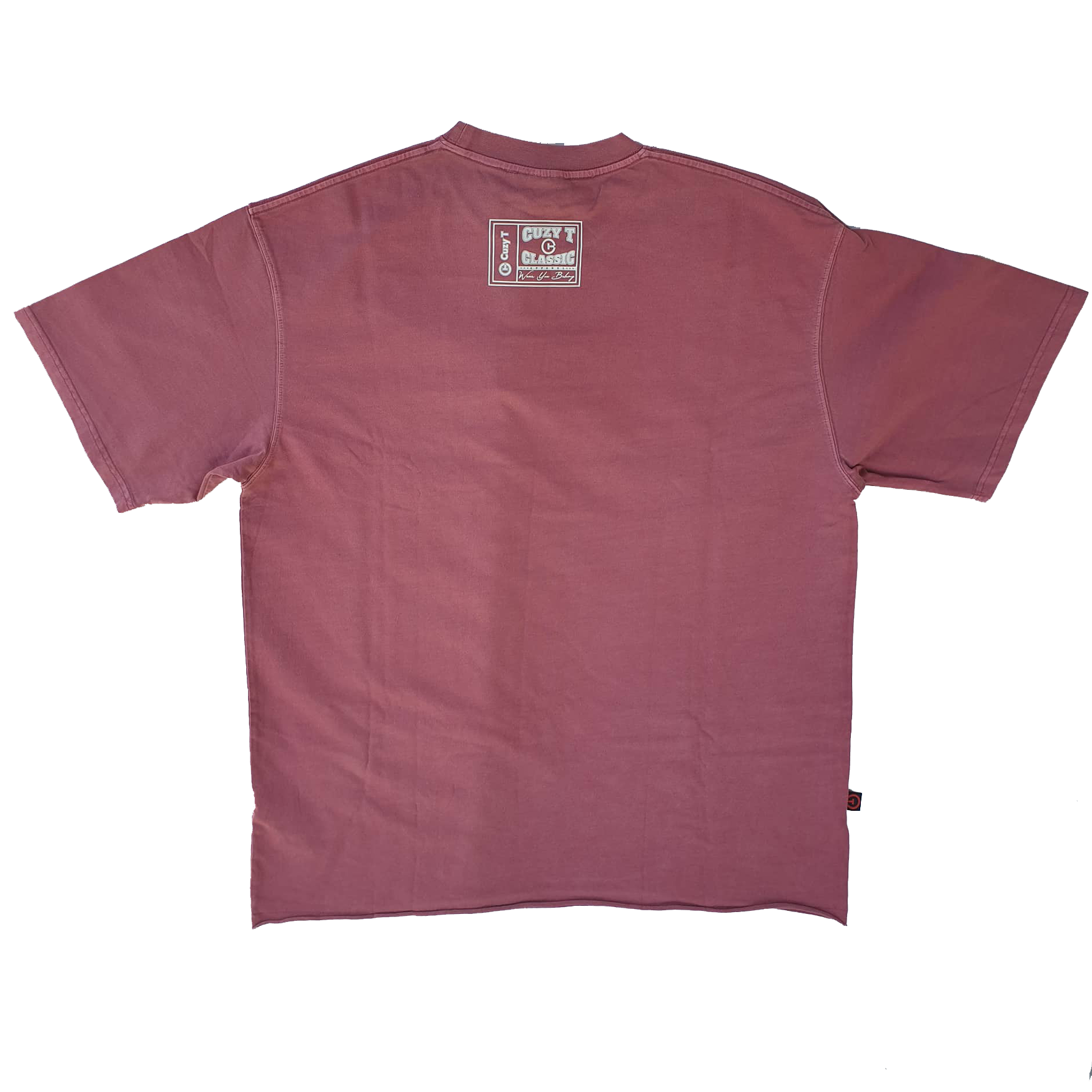 BOXED CREW NECK TEE-short sleeve - Cuzy T Apparel