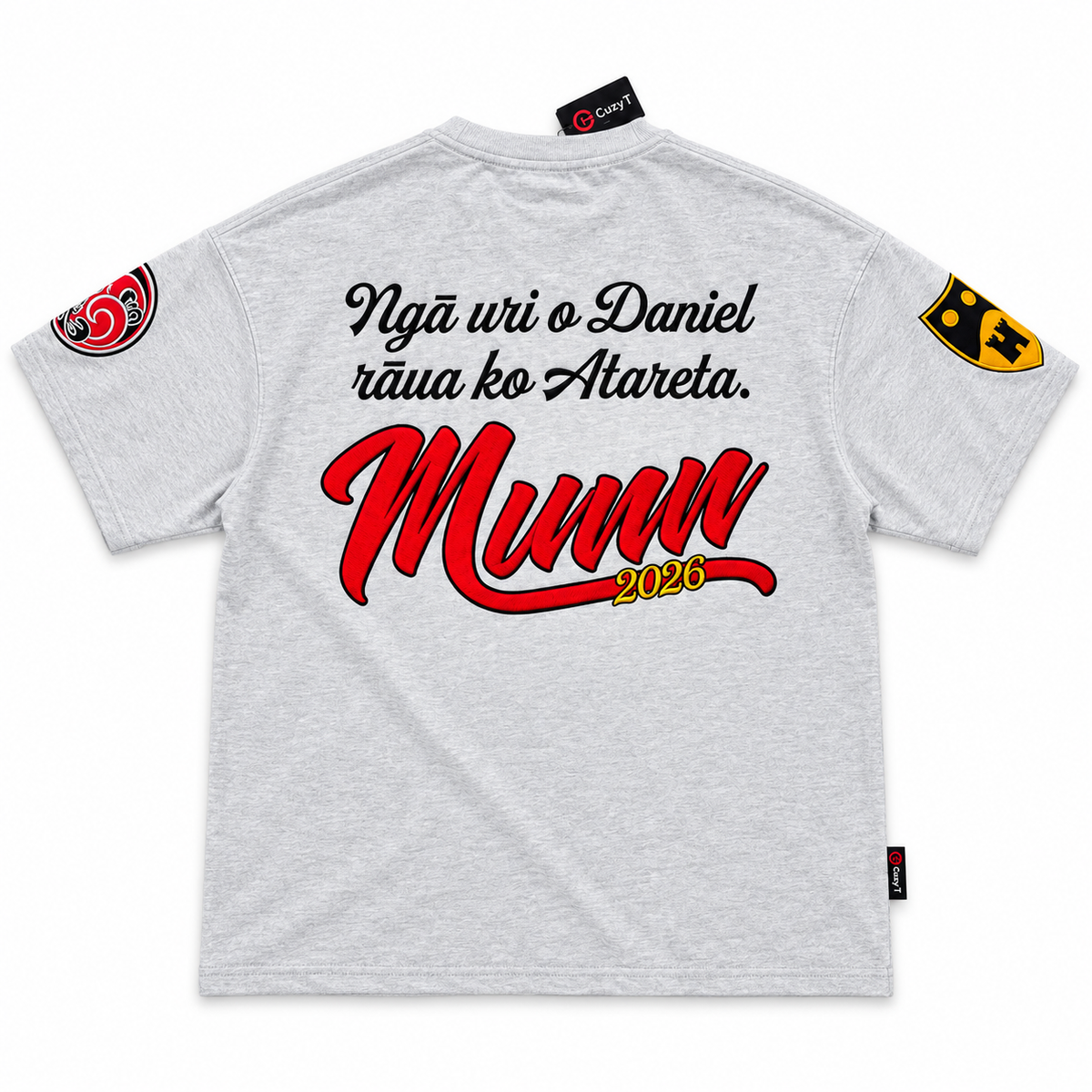 Ngati Manu Tee (grey)