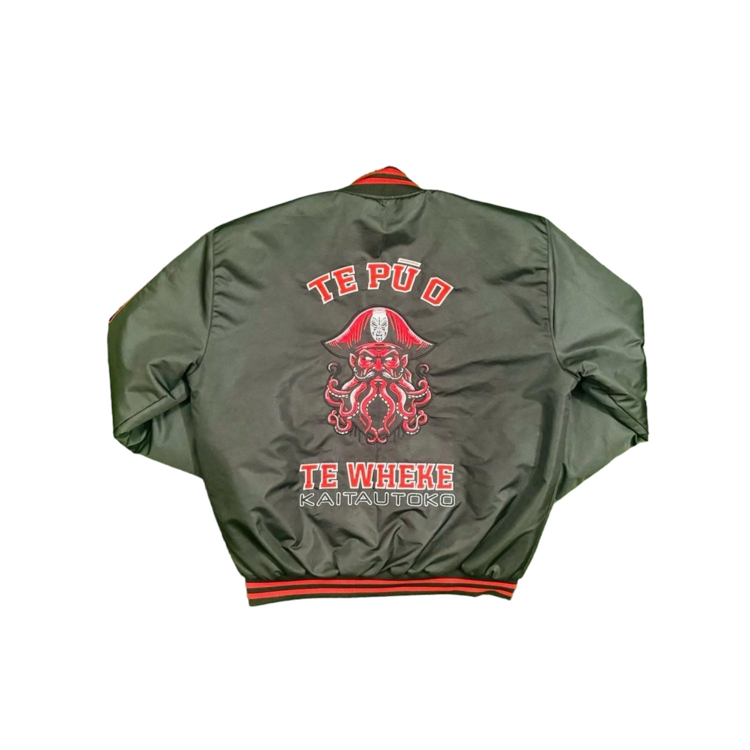 Te Pu O Te Wheke Bomber jacket