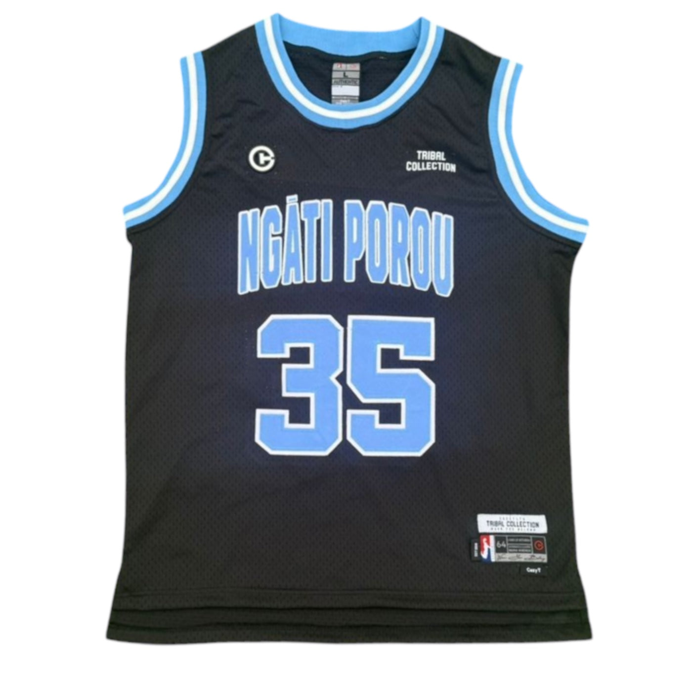 Ngati Porou NBA singlet