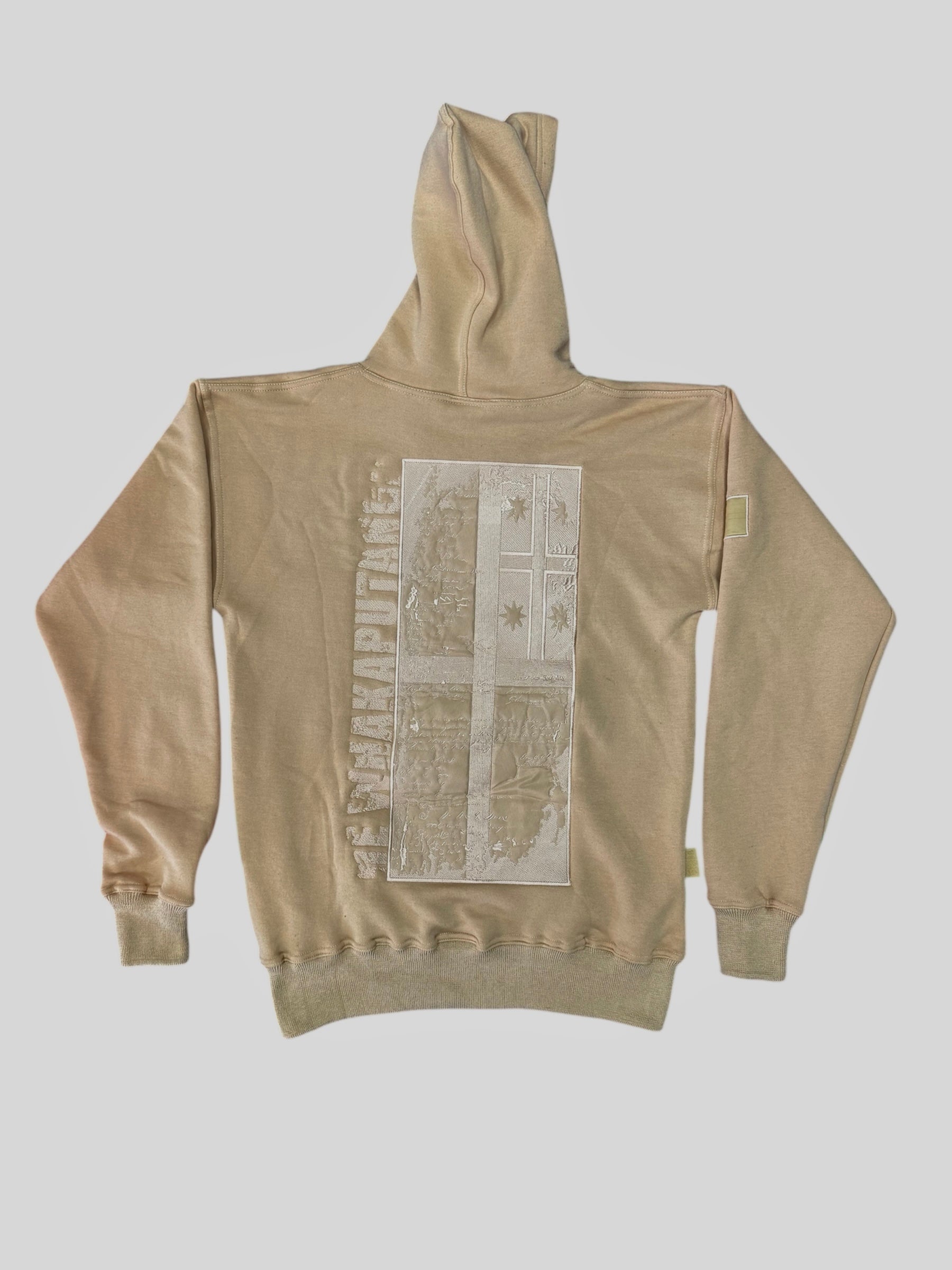 1835 Beige on Beige hoodie