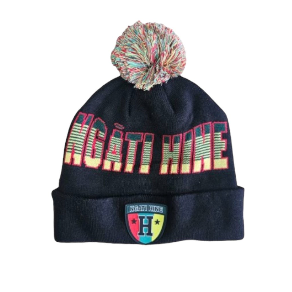 Ngati Hine Beanie -Black