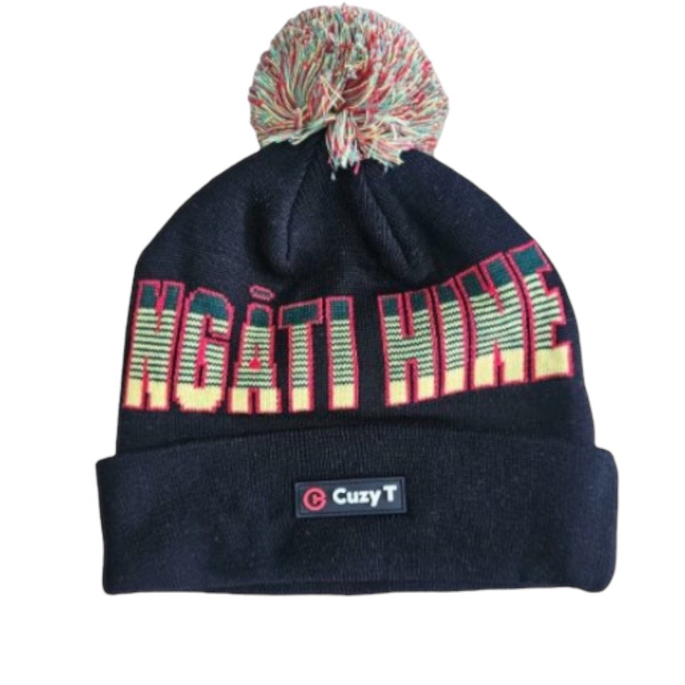 Ngati Hine Beanie -Black