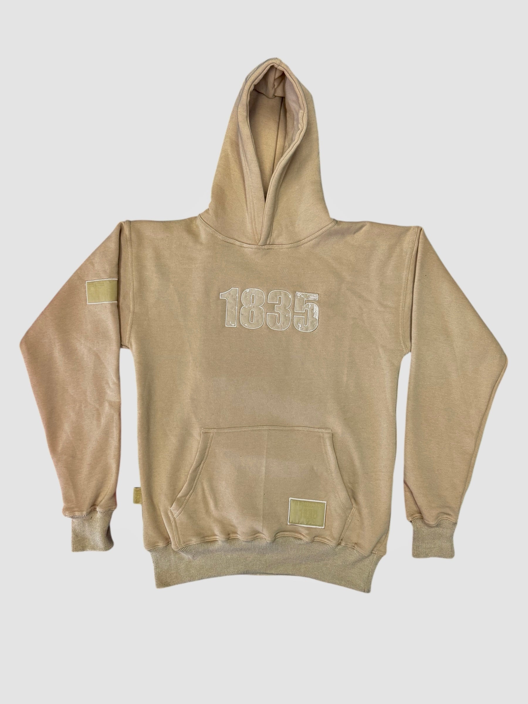 1835 Beige on Beige hoodie