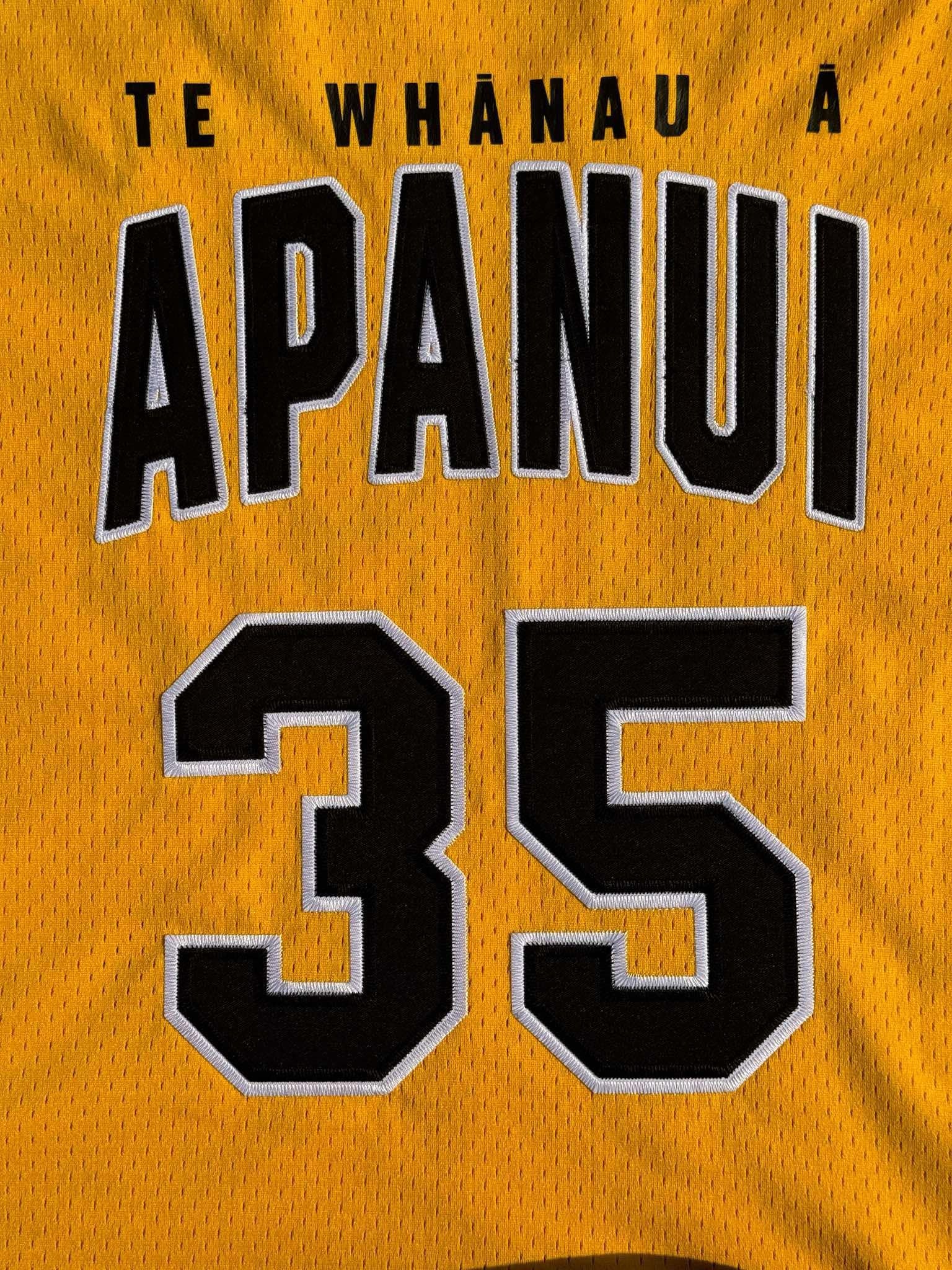 Te Whanau A Apanui NBA singlet