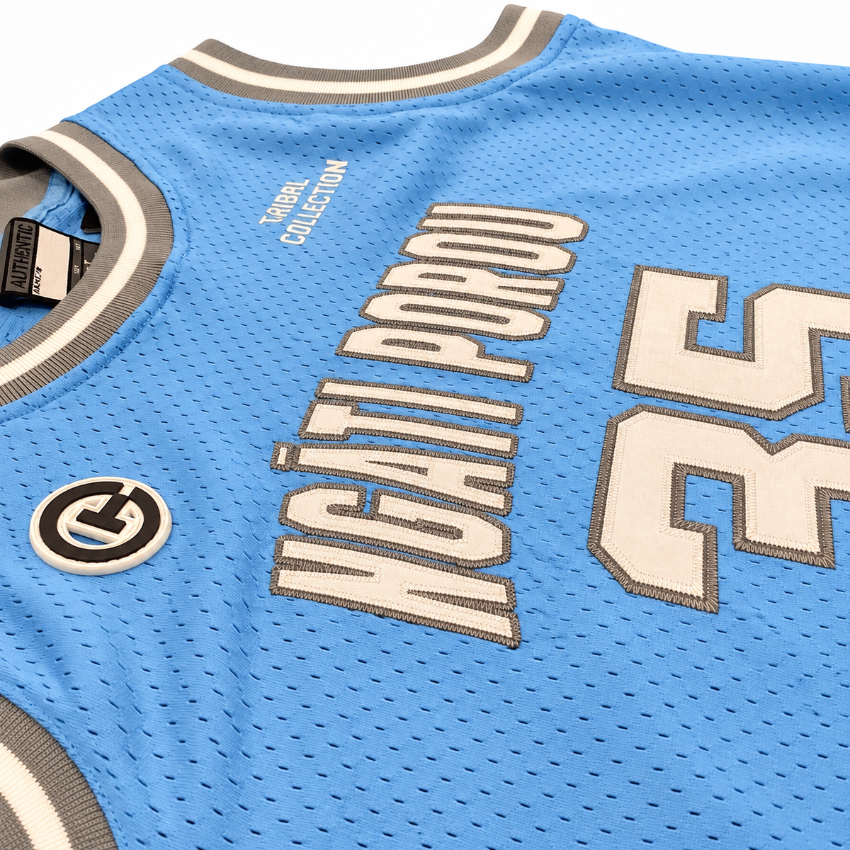 Ngati Porou NBA Mesh Basketball Jersey Blue