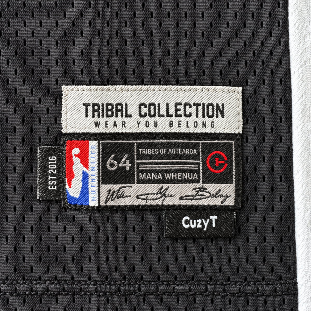 Raukawa NBA Mesh Basketball Jersey