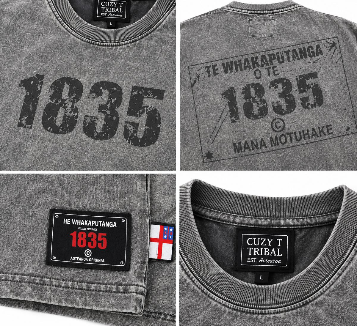 1835 He Wakaputanga Mana Motuhake Tee