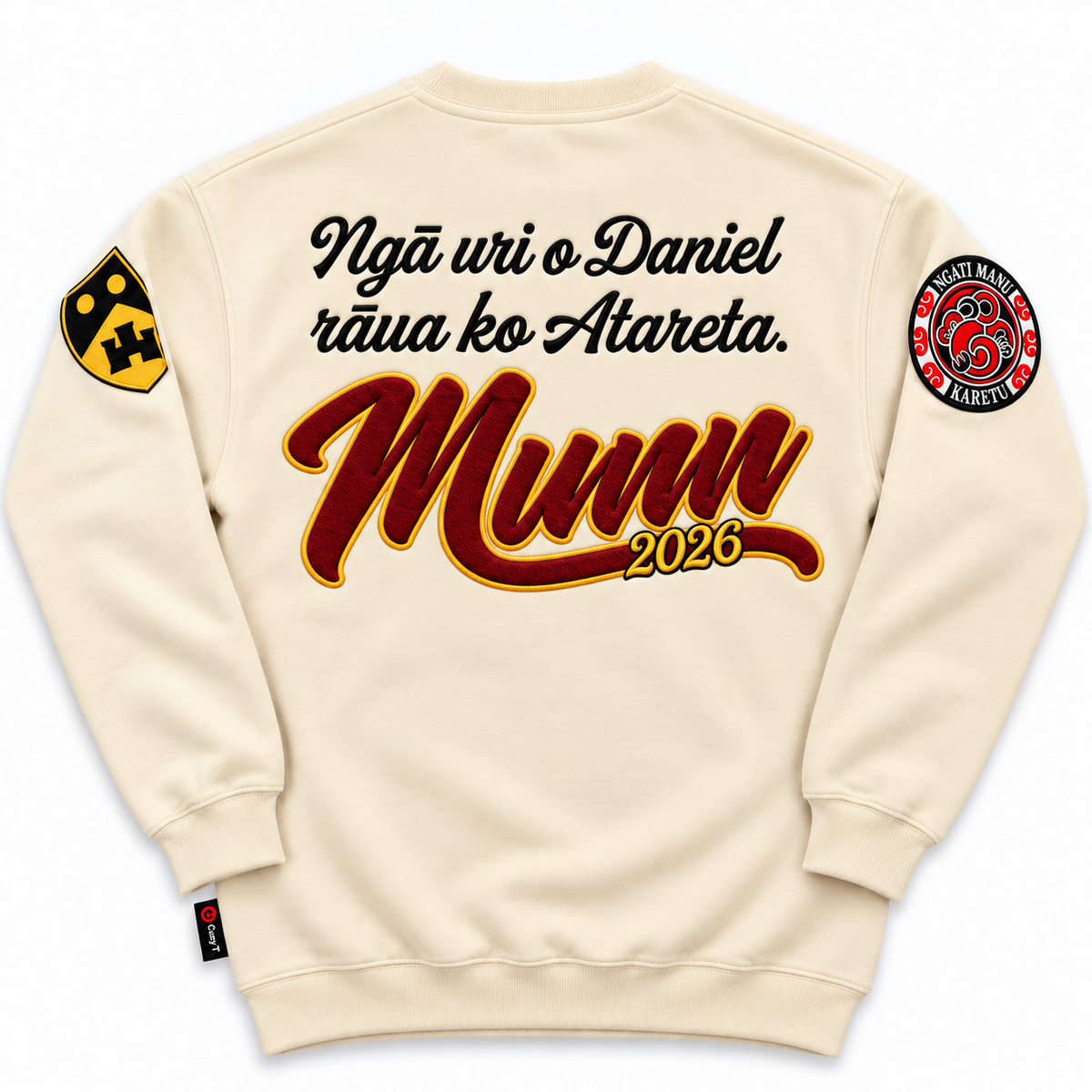 Ngati Manu Crew neck ( beige )