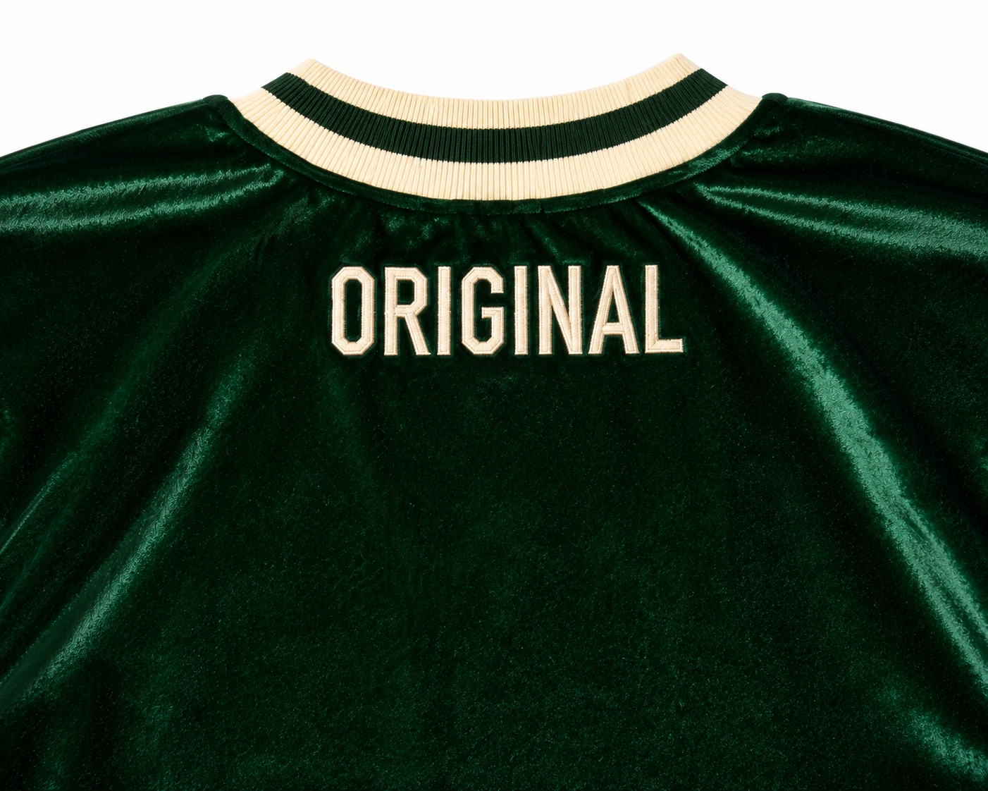 1835 Velveteen Crewneck - Green