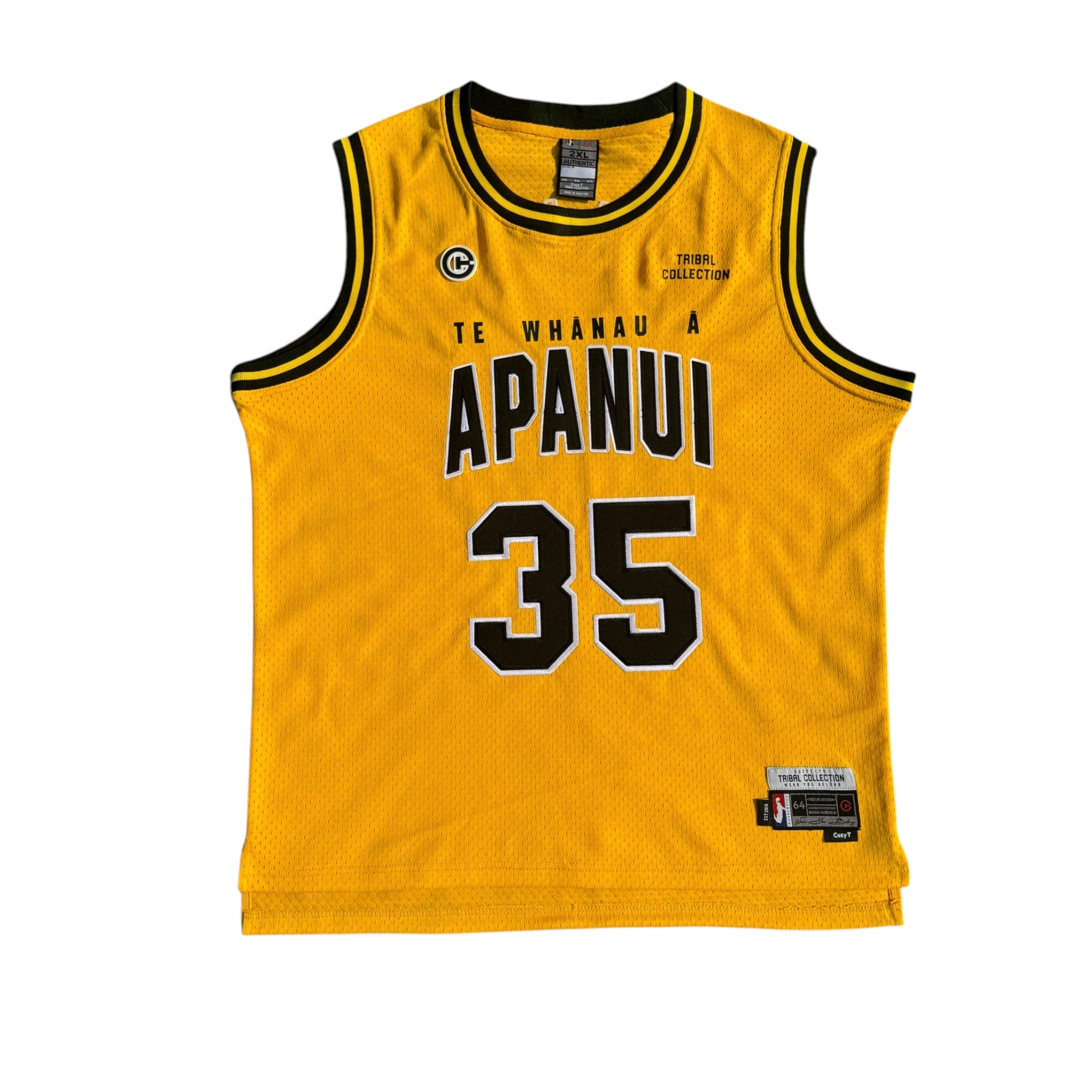 Te Whanau A Apanui NBA singlet