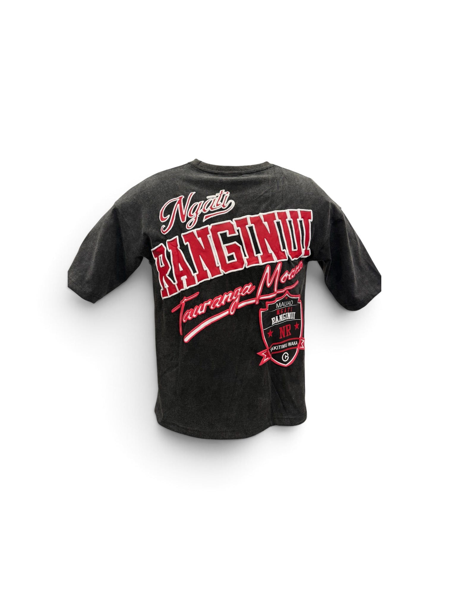 Ngati Ranginui Acid wash over sized tee