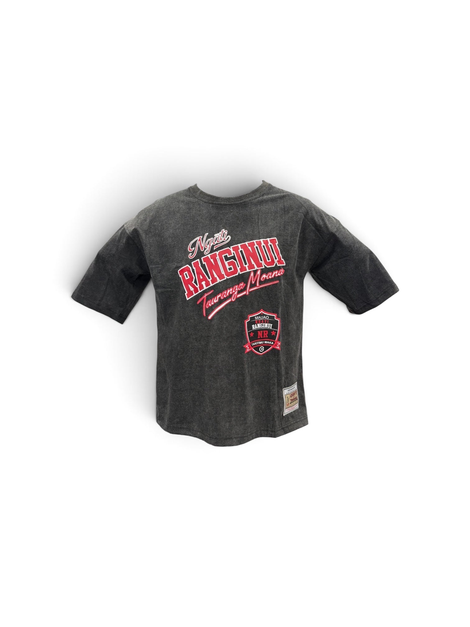 Ngati Ranginui Acid wash over sized tee