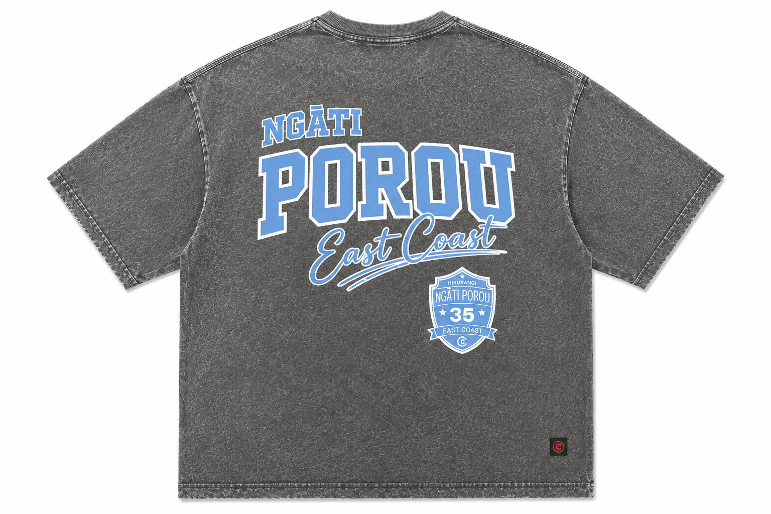 Ngati Porou Acid wash Tee