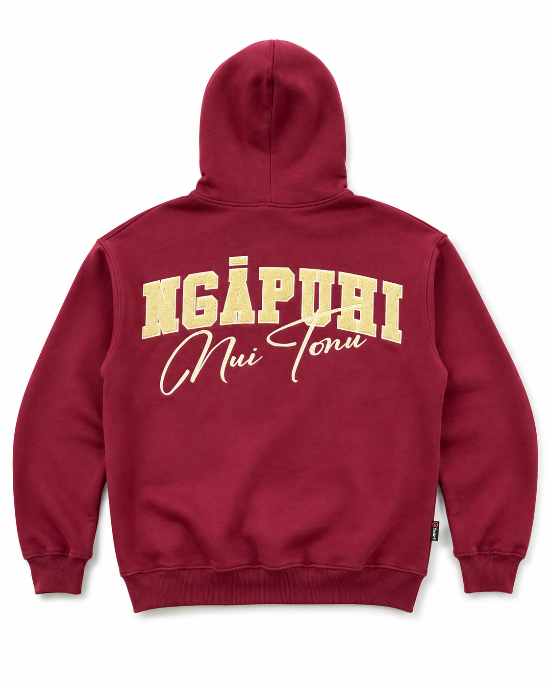 Ngapuhi nui Tonu semi cropped hoodie