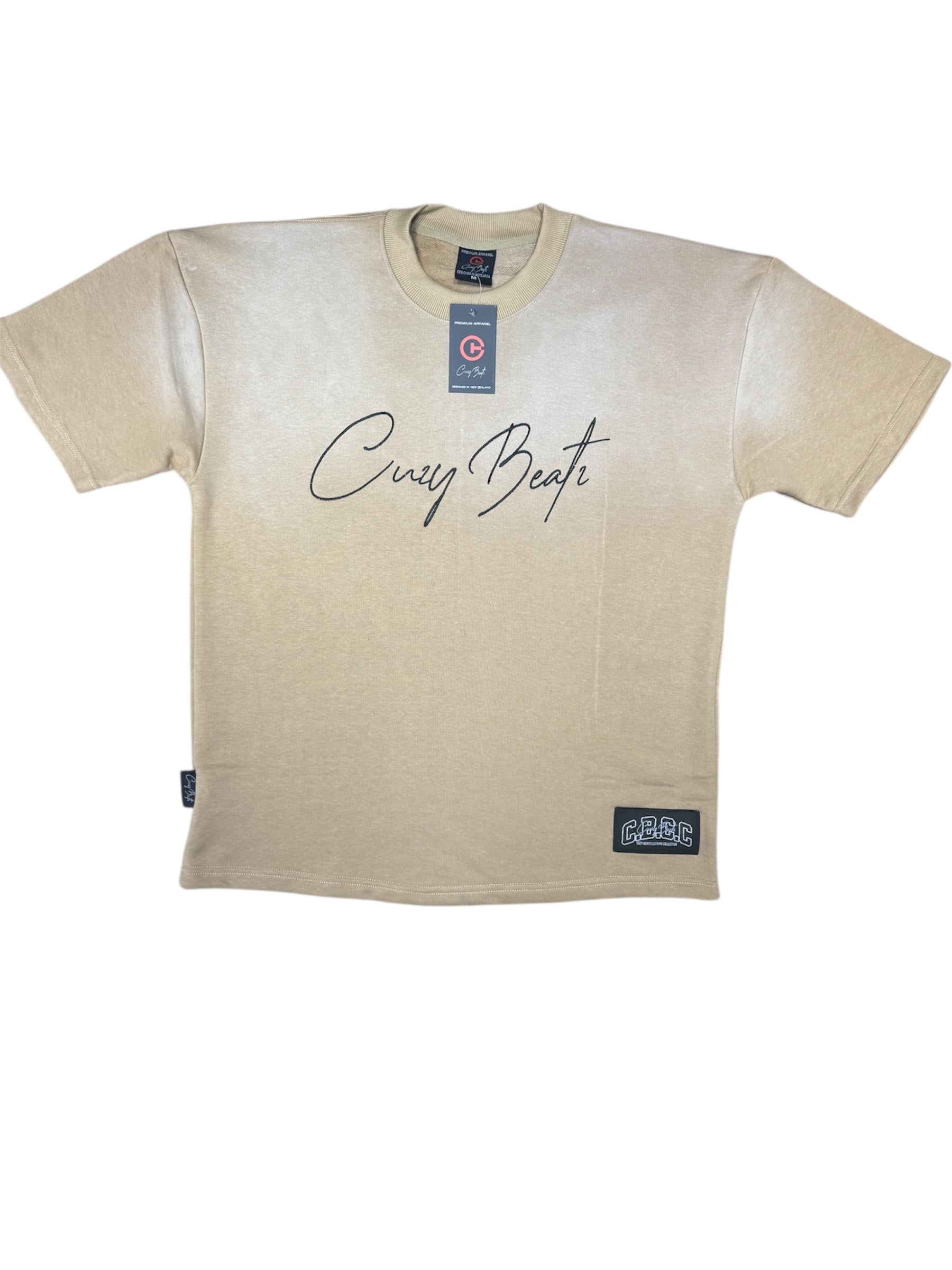 Cuzy Beatz Drop Shoulder Acid Beige