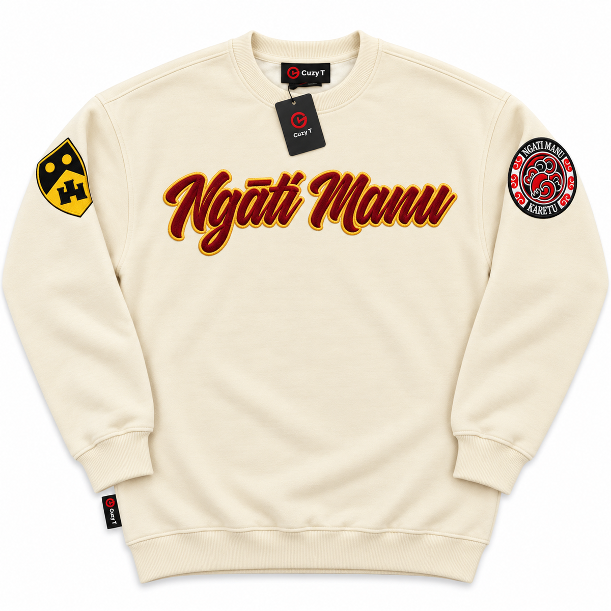 Ngati Manu Crew neck ( beige )
