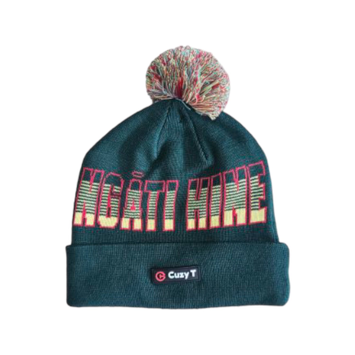 Ngati Hine beanie- green