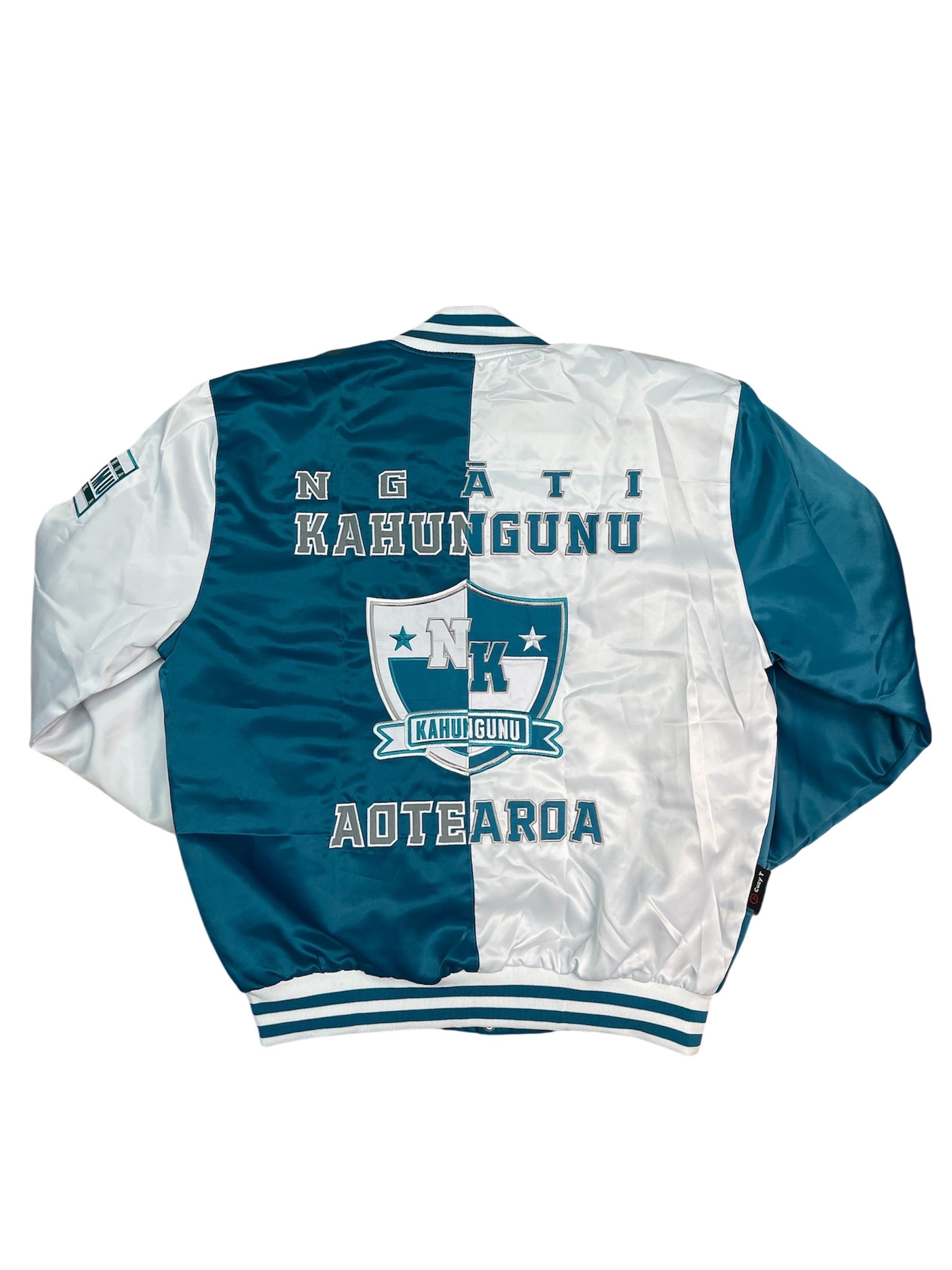 Kahungunu Split Bomber Jacket